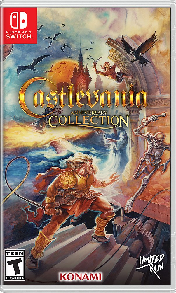 Castlevania Anniversary Collection (Limited Run #106) (Alt. Cover) - (NSW) Nintendo Switch [Pre-Owned] Video Games Limited Run Games   