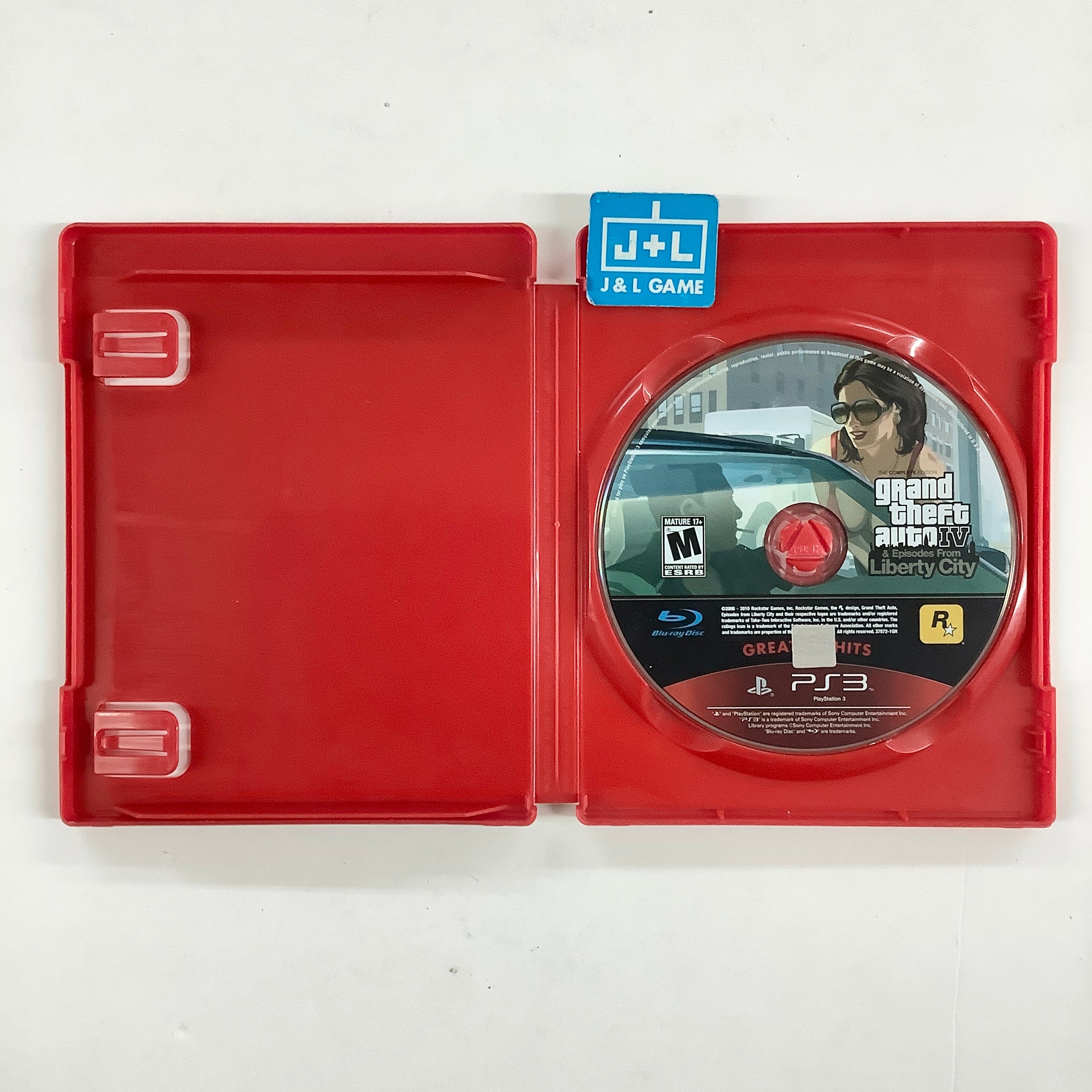 Grand Theft Auto IV & Episodes from Liberty City: The Complete Edition (Greatest Hits) - (PS3) PlayStation 3 [Pre-Owned] Video Games Rockstar Games