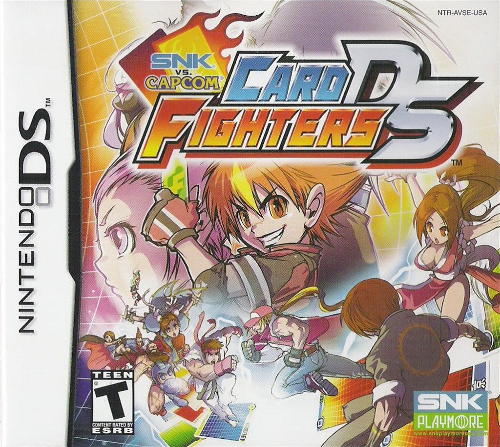 SNK vs. Capcom Card Fighters DS - (NDS) Nintendo DS [Pre-Owned] Video Games SNK Playmore   
