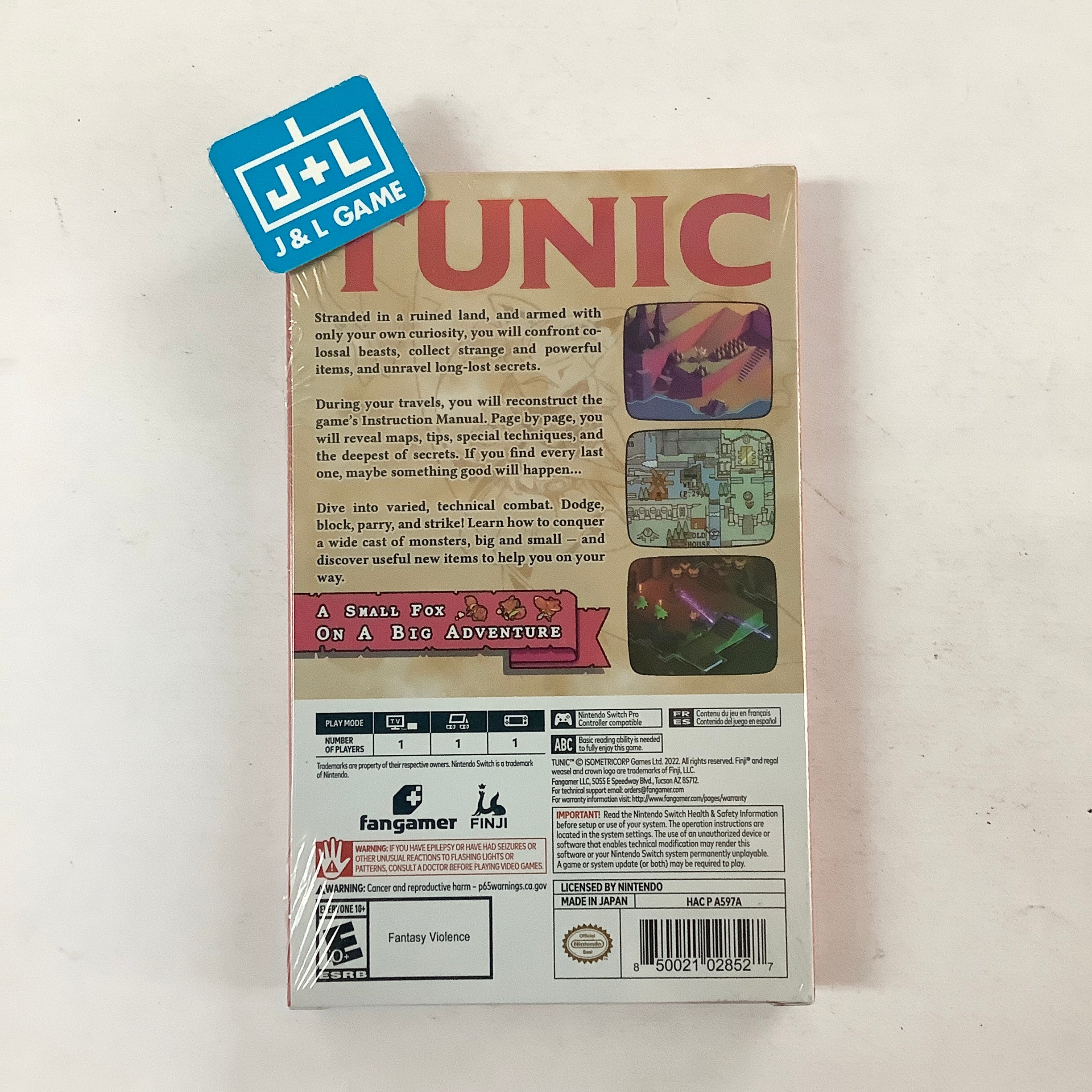 Tunic Deluxe Edition - (NSW) Nintendo Switch | J&L Game