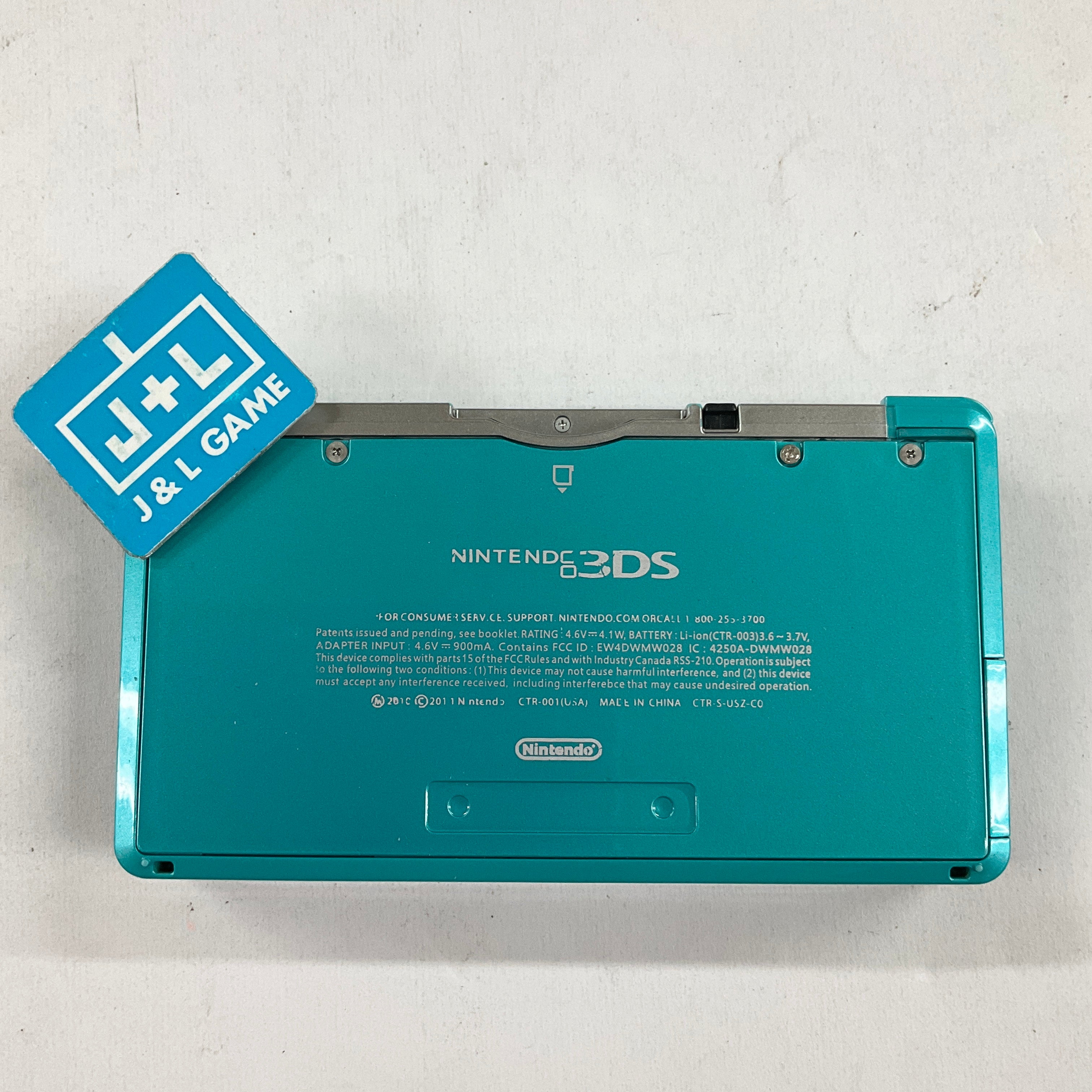 Nintendo 3DS Console (Aqua Blue) - Nintendo 3DS [Pre-Owned] Consoles Nintendo