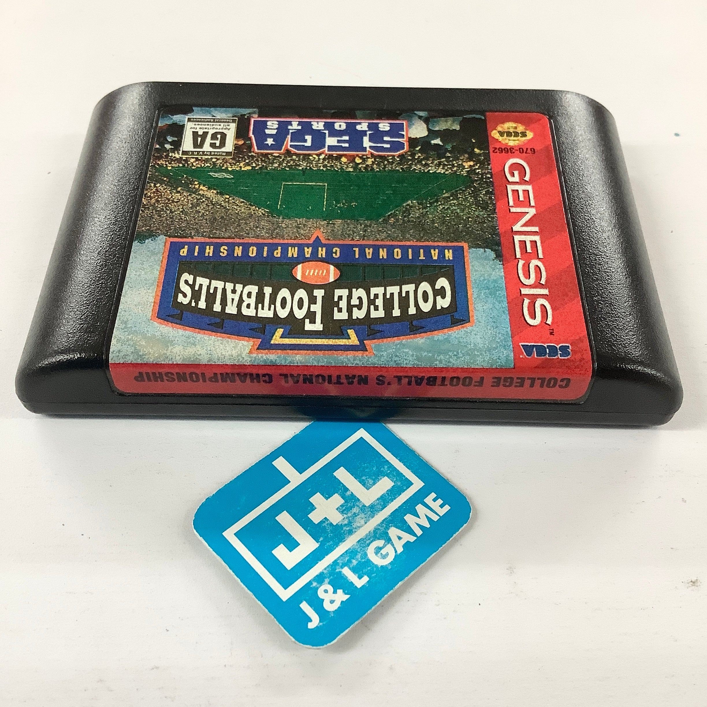 College Football's National Championship - (SG) SEGA Genesis [Pre-Owned] Video Games Sega   