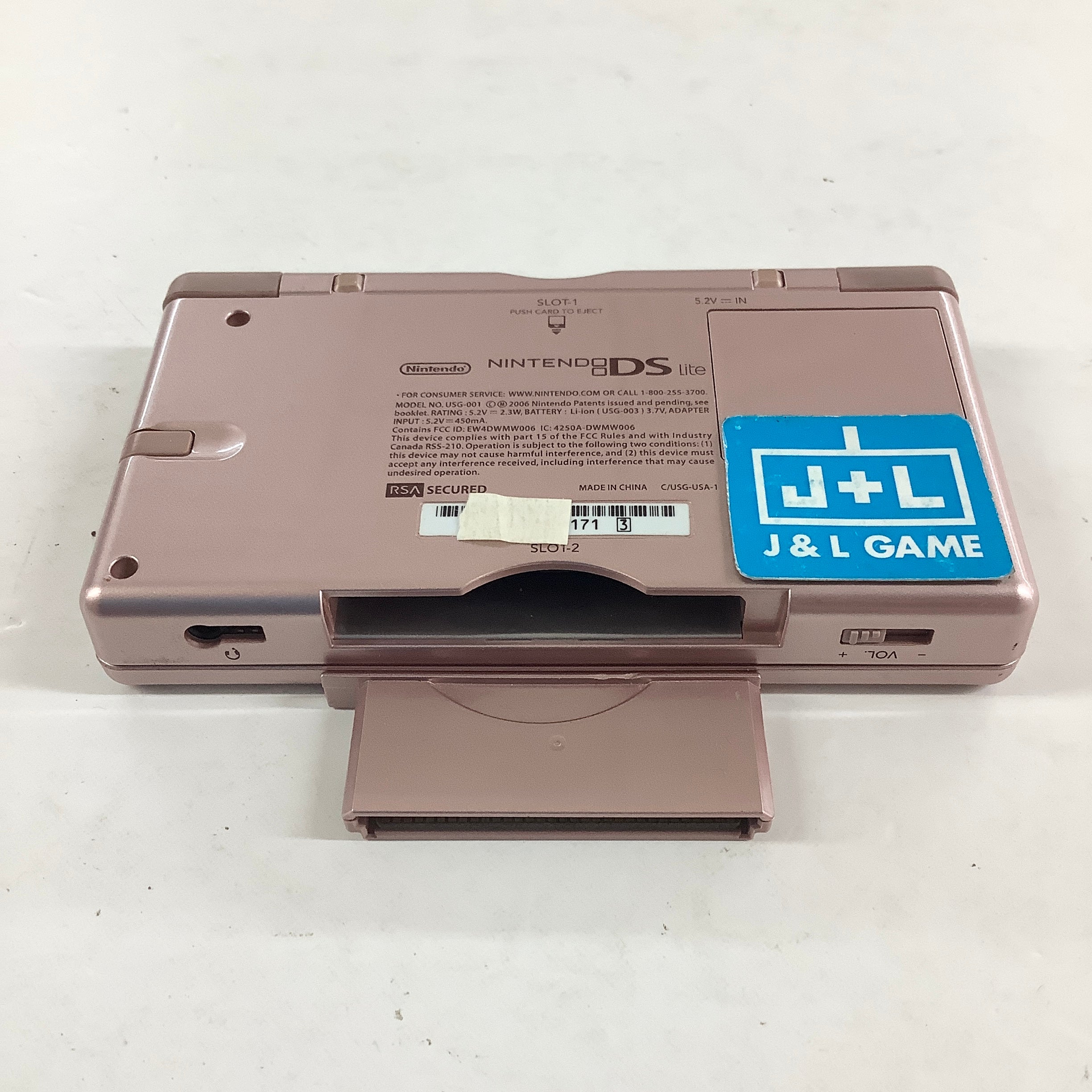 Nintendo DS Lite Console (Metallic Rose) - (NDS) Nintendo DS [Pre-Owned] Consoles Nintendo