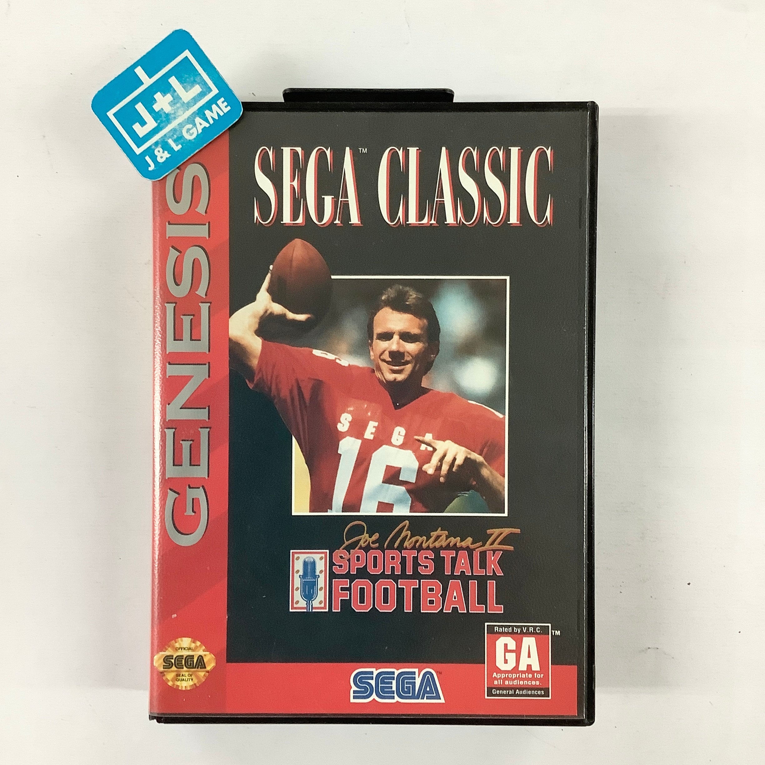 Joe Montana II: Sports Talk Football (Sega Classic) - (SG) SEGA Genesis [Pre-Owned] Video Games Sega   