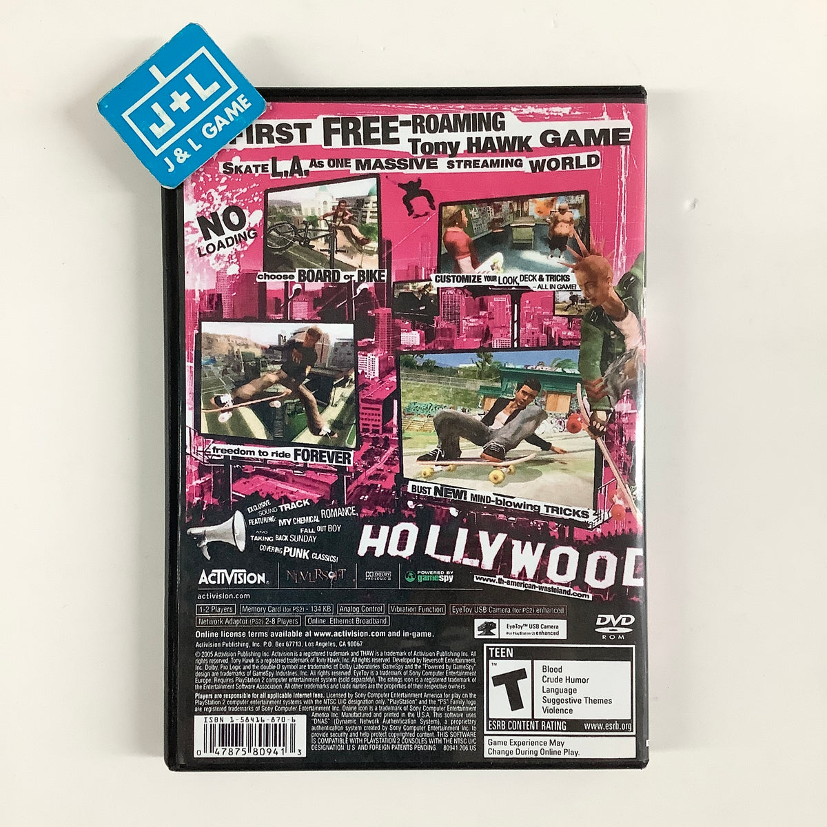 Tony Hawk's American Wasteland - (PS2) PlayStation 2 [Pre-Owned] Video Games Activision