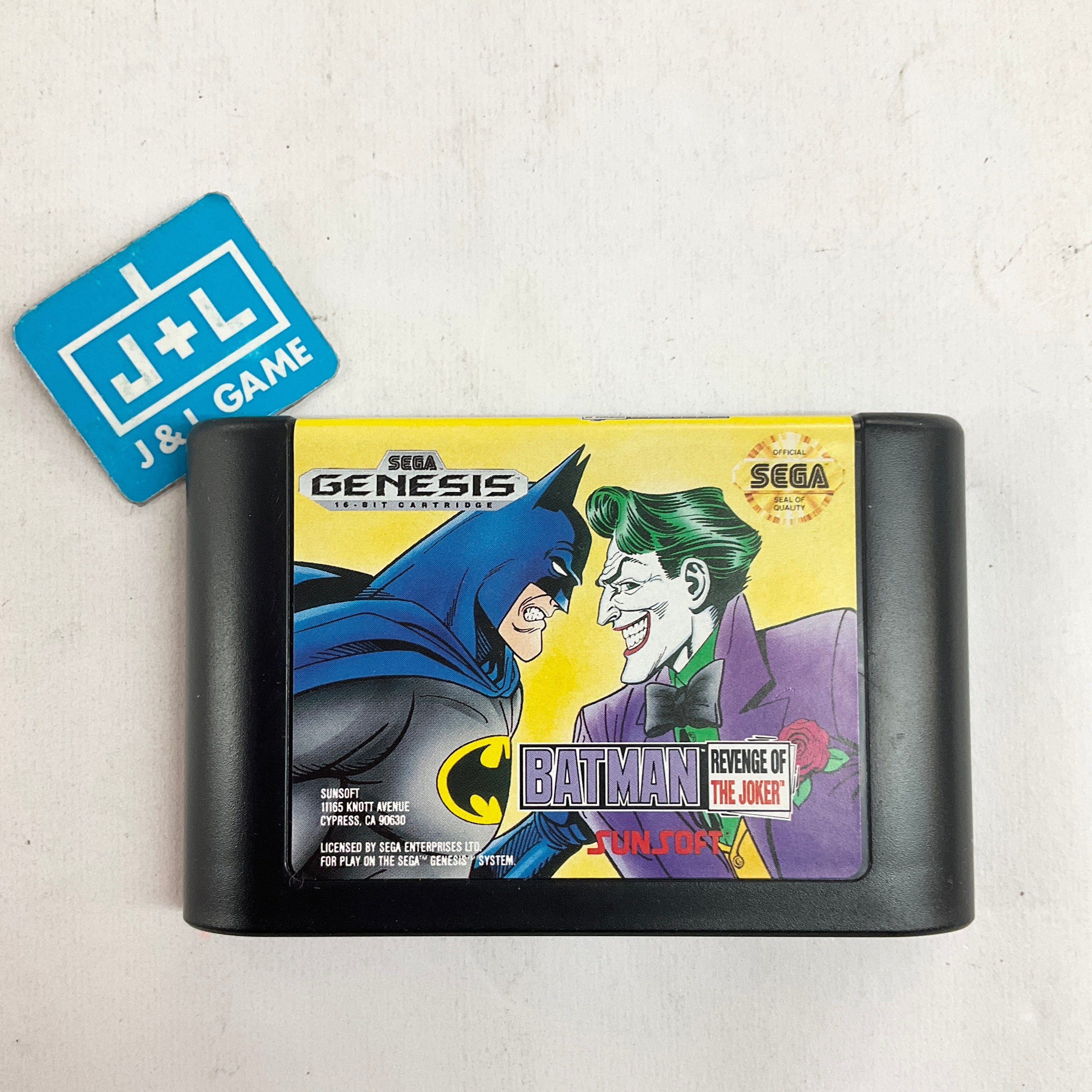 Batman: Revenge of the Joker - (SG) SEGA Genesis [Pre-Owned] Video Games SunSoft