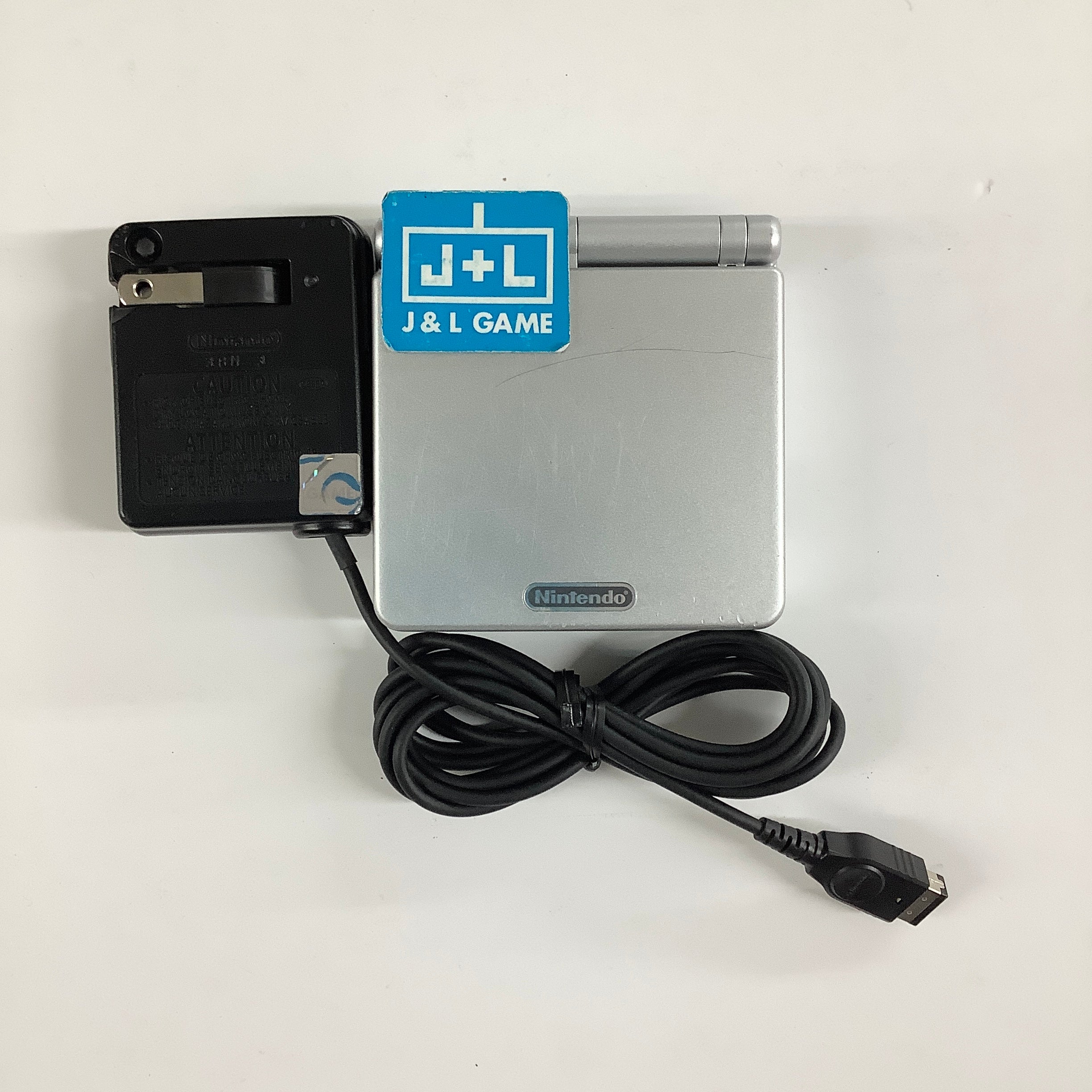 Nintendo Game Boy Advance SP Console AGS-001 (Silver) - (GBA) Game Boy Advance SP [Pre-Owned]
