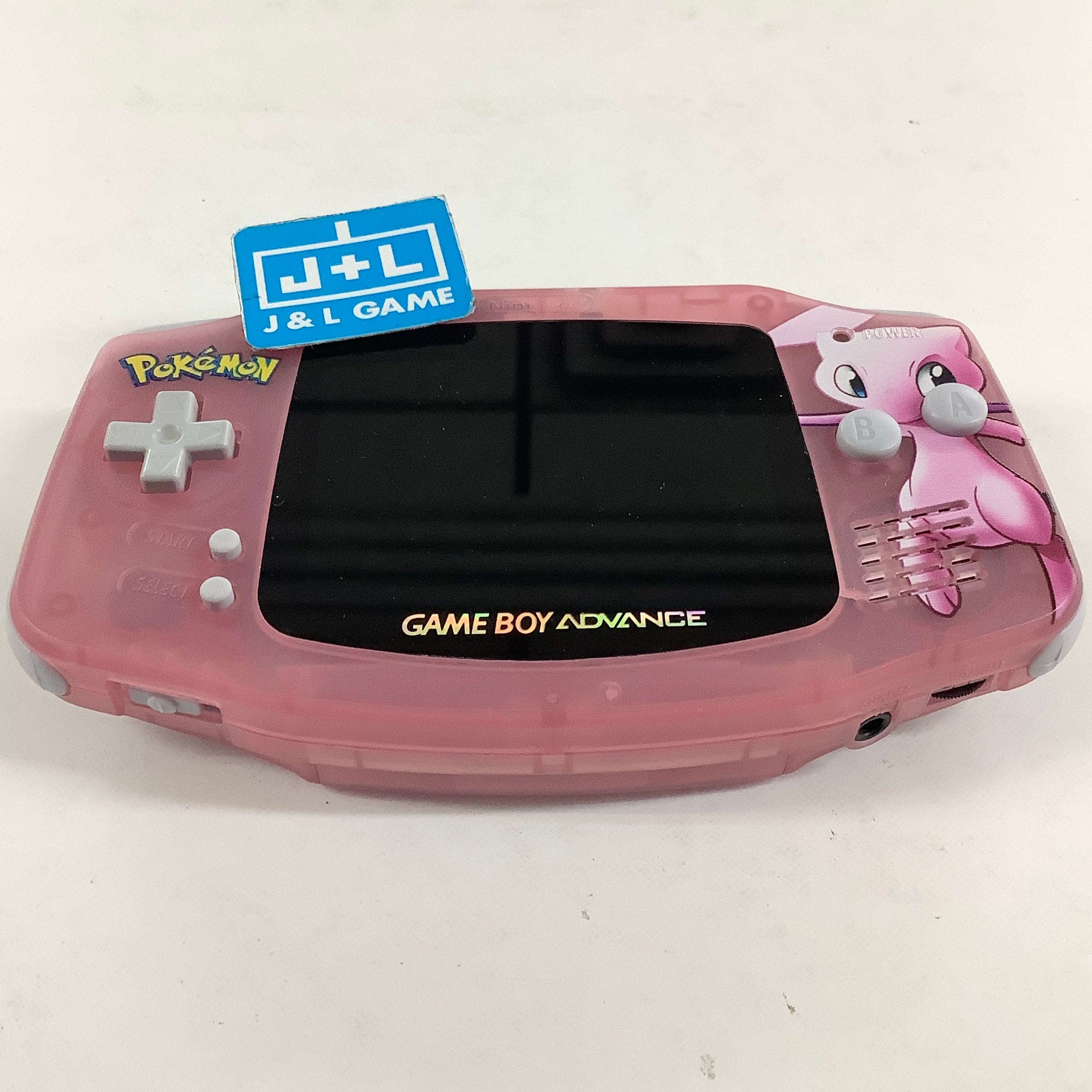 Nintendo Game Boy Advance Console (Clear Pink Custom with Backlight) - (GBA) Game Boy Advance [Pre-Owned] Consoles Nintendo