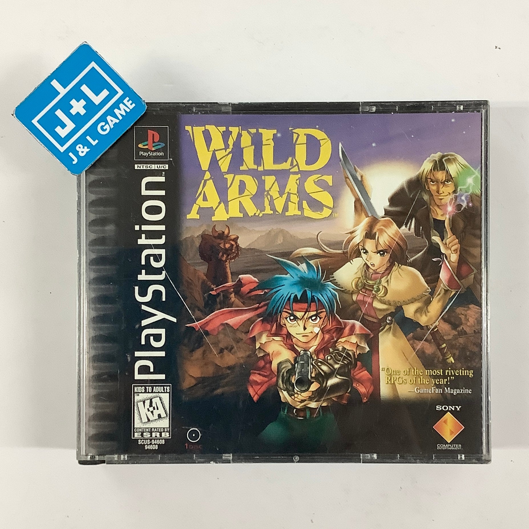 Wild Arms - (PS1) PlayStation 1 [Pre-Owned] Video Games SCEA