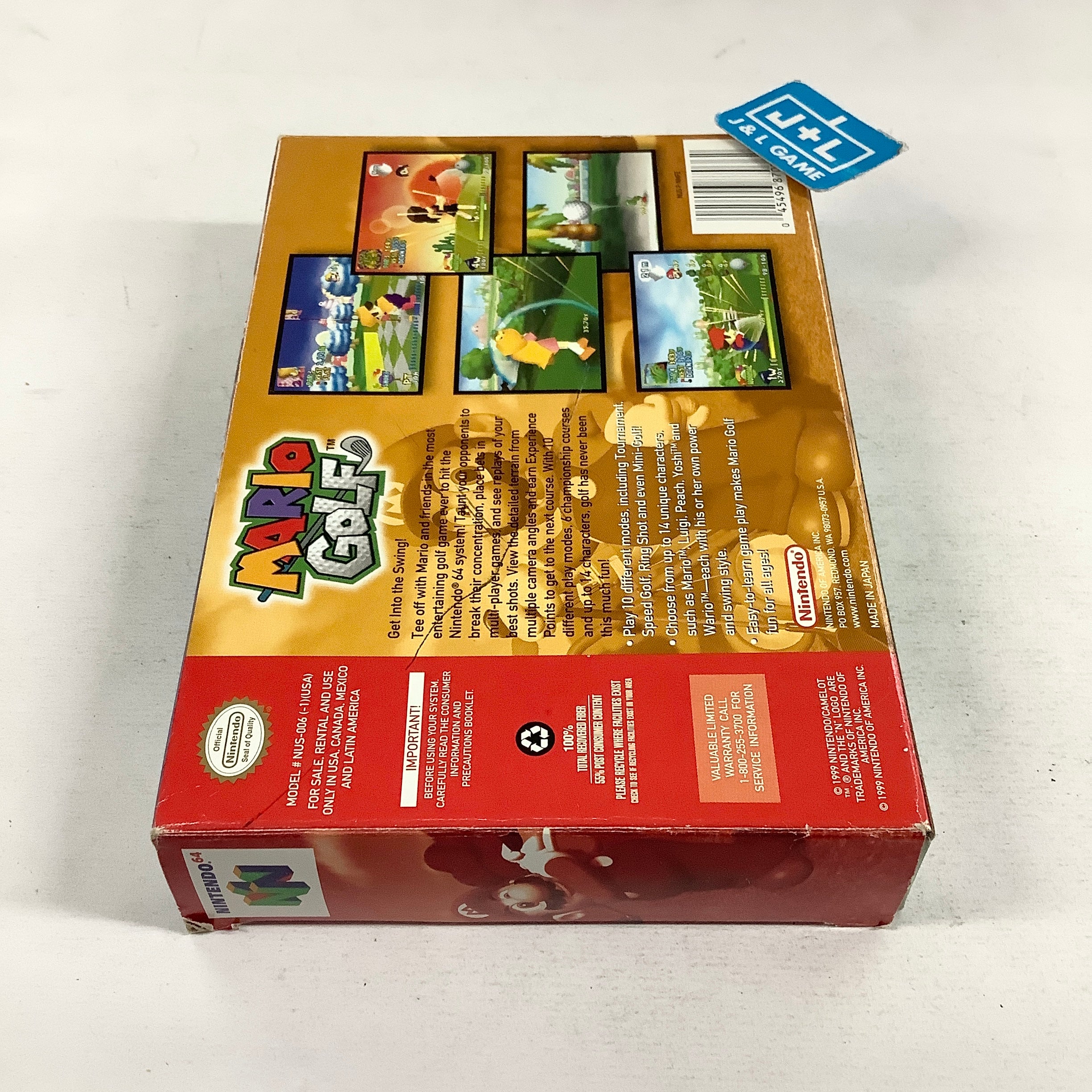 Mario Golf - (N64) Nintendo 64 [Pre-Owned] Video Games Nintendo