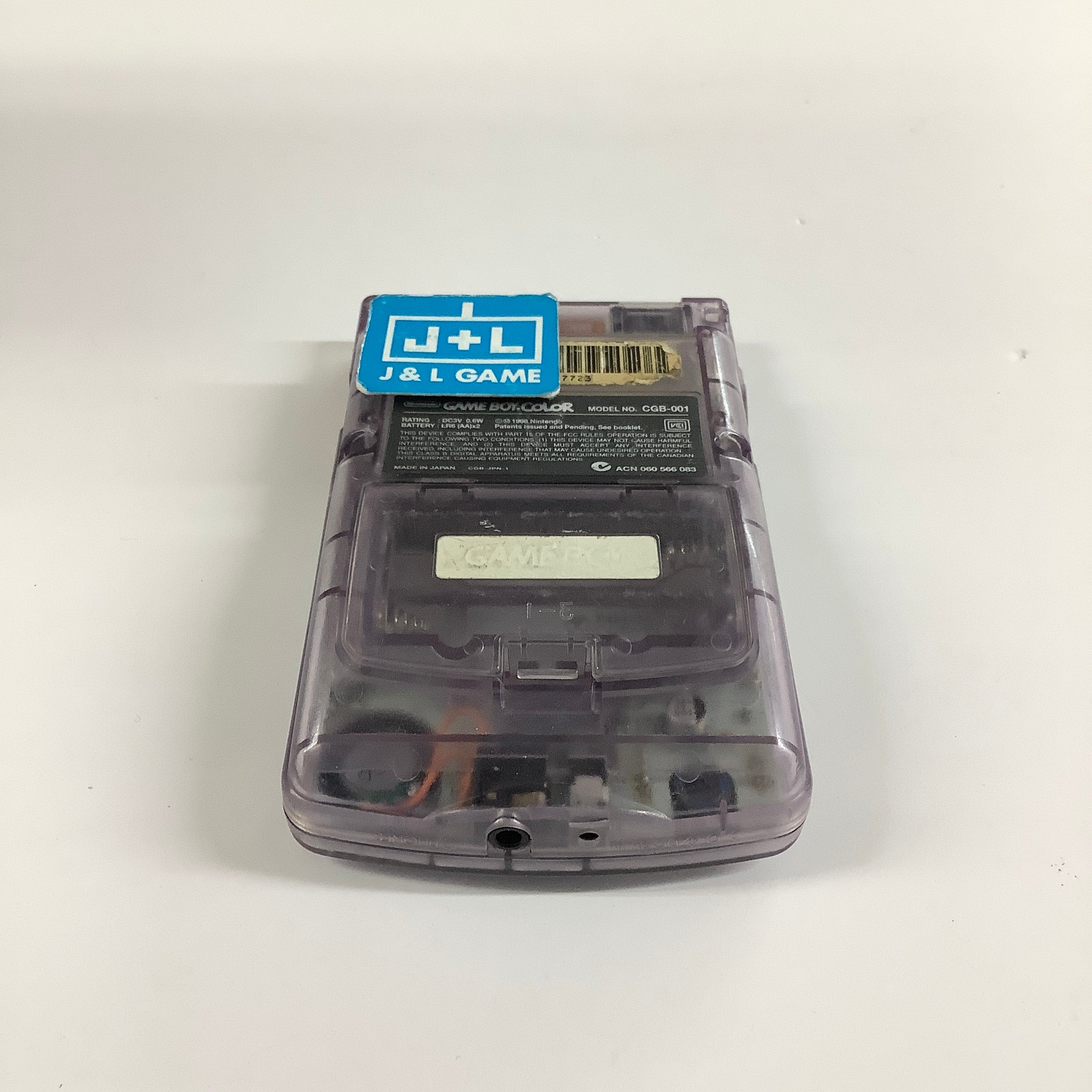 Nintendo Game Boy Color Console (Atomic Purple With Backlight) - (GBC) Game Boy Color [Pre-Owned] Consoles Nintendo