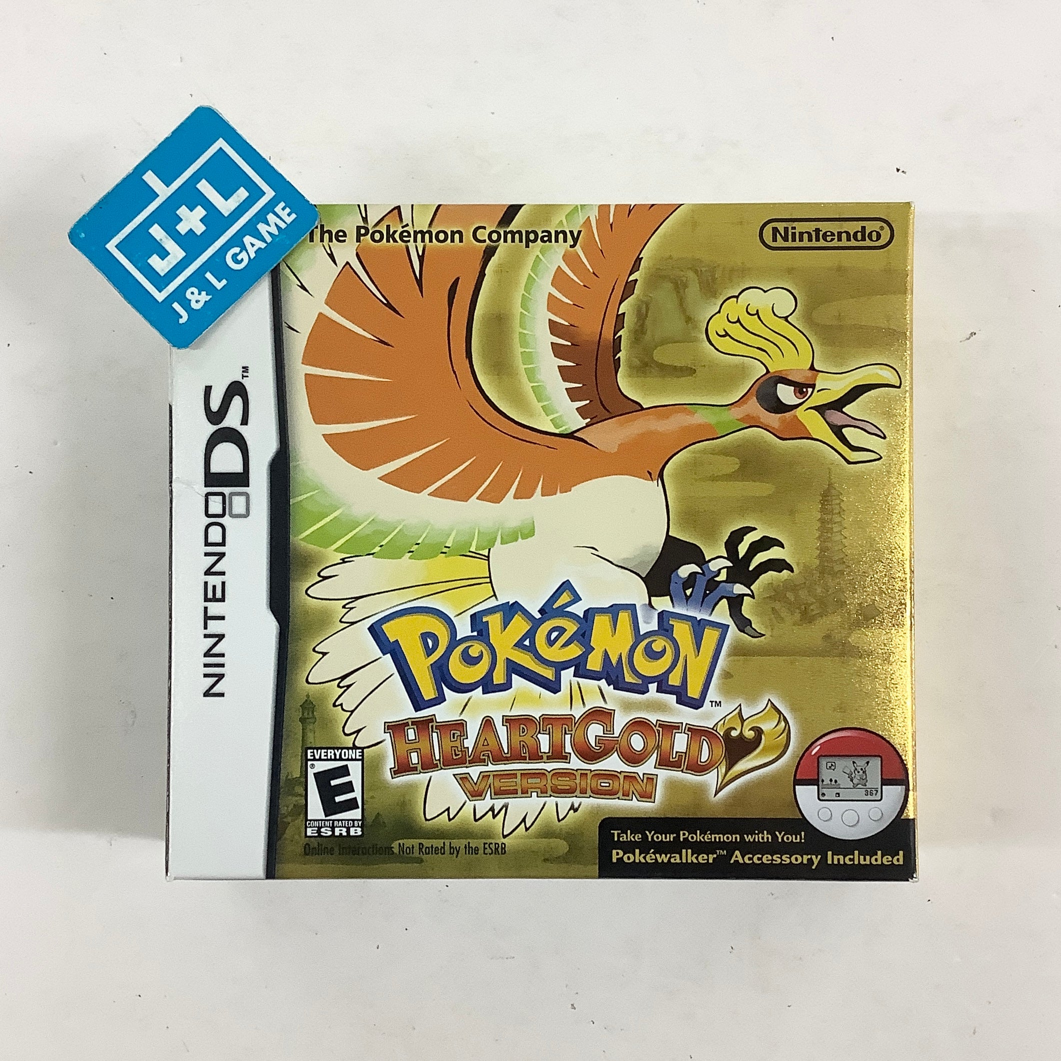 Pokemon HeartGold Version (w/ Pokewalker) - (NDS) Nintendo DS [Pre-Owned] Video Games Nintendo