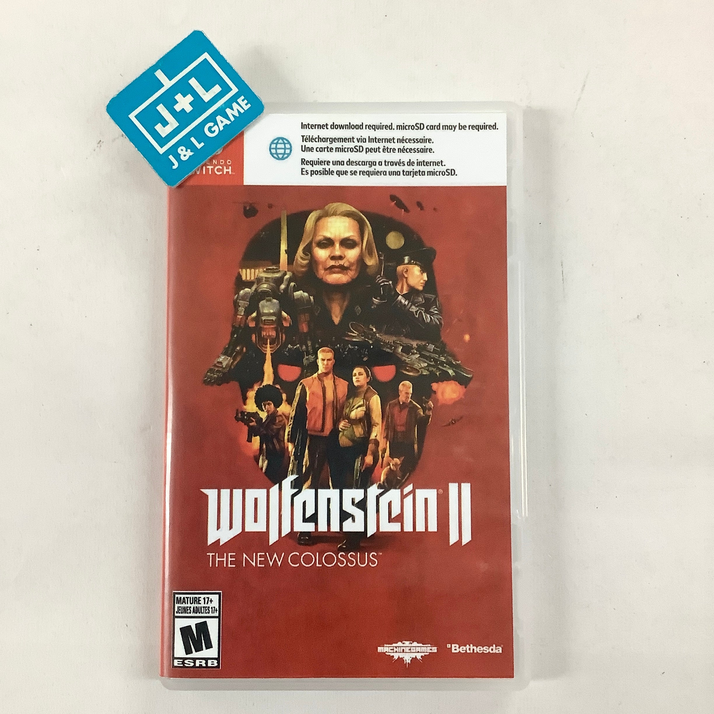Wolfenstein II: The New Colossus - (NSW) Nintendo Switch [Pre-Owned] Video Games Nintendo