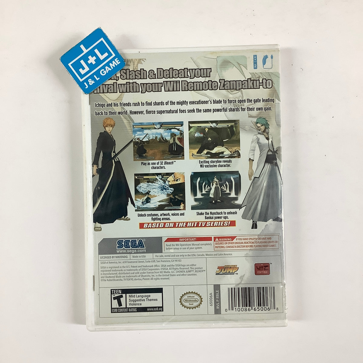 Bleach: Shattered Blade - Nintendo Wii [Pre-Owned]