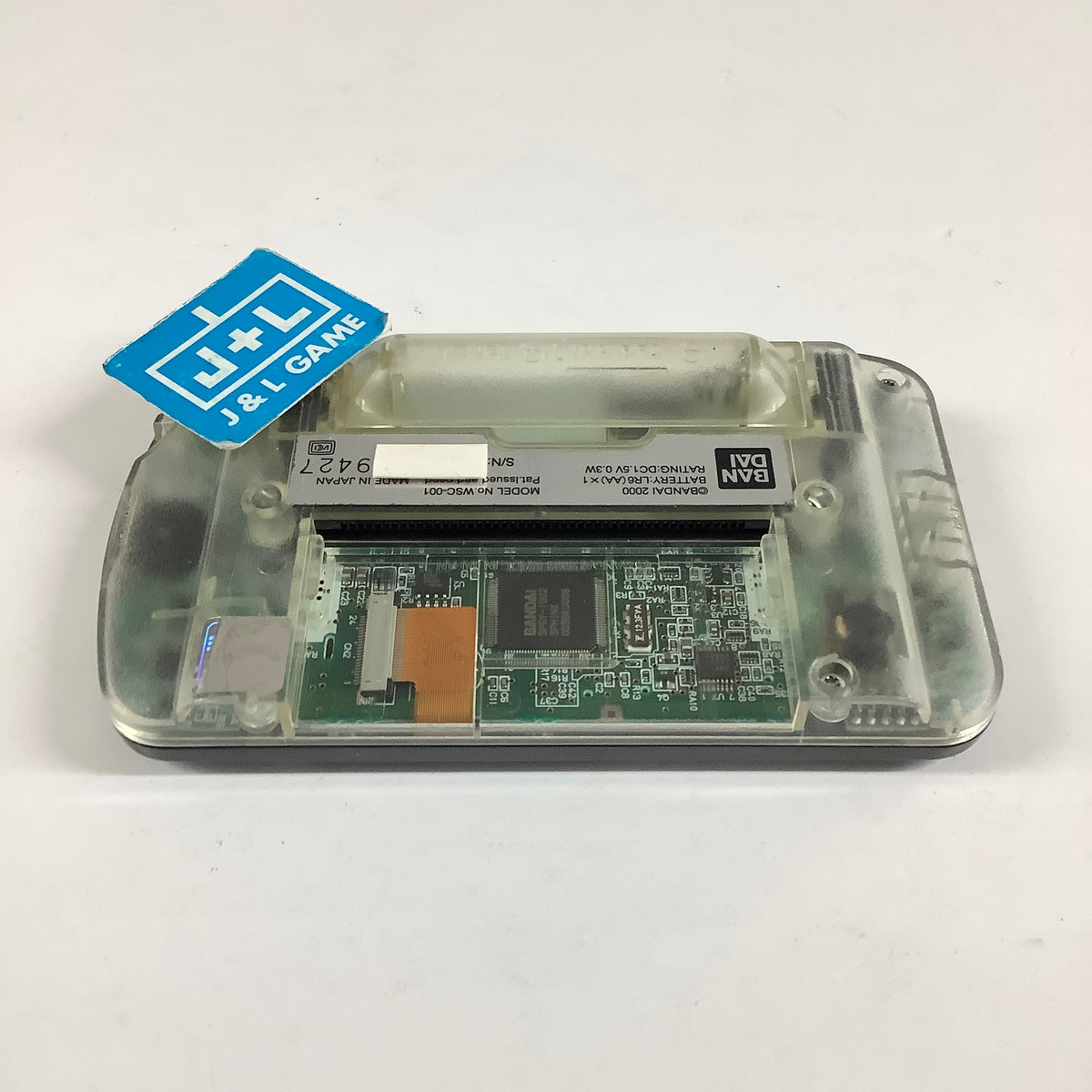 WonderSwan Color (Crystal Black) - (WSC) WonderSwan Color [Pre-Owned] (Japanese Import) Consoles Bandai