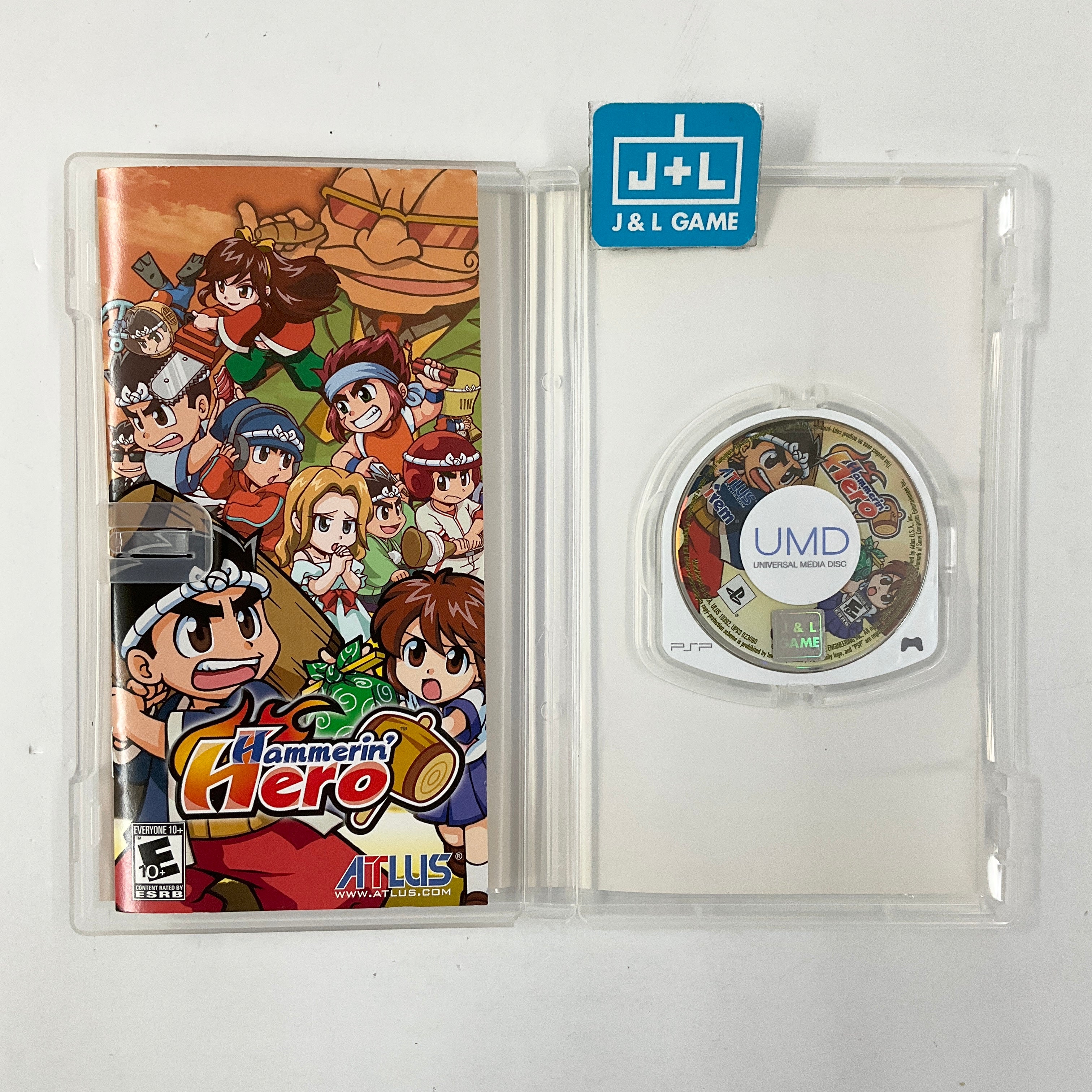 Hammerin' Hero - Sony PSP [Pre-Owned] Video Games Atlus   