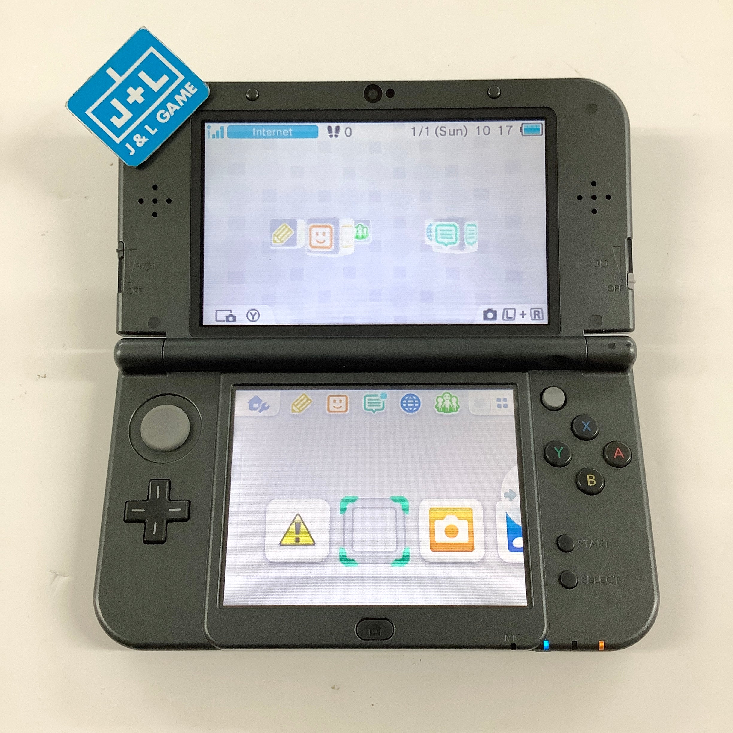 New Nintendo 3DS XL Console (Black) - Nintendo 3DS [Pre-Owned]