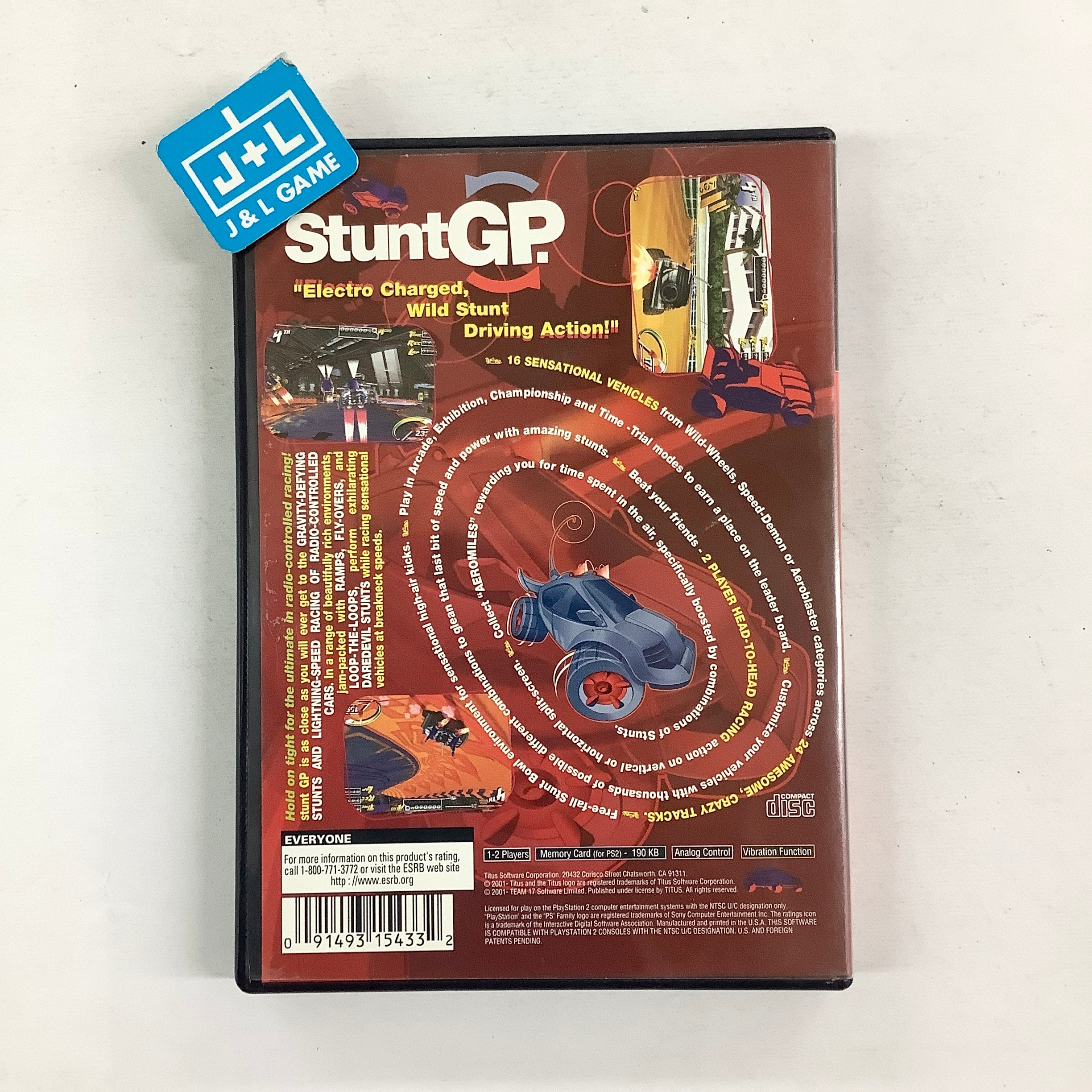 Stunt GP - (PS2) PlayStation 2 [Pre-Owned] Video Games Titus Software