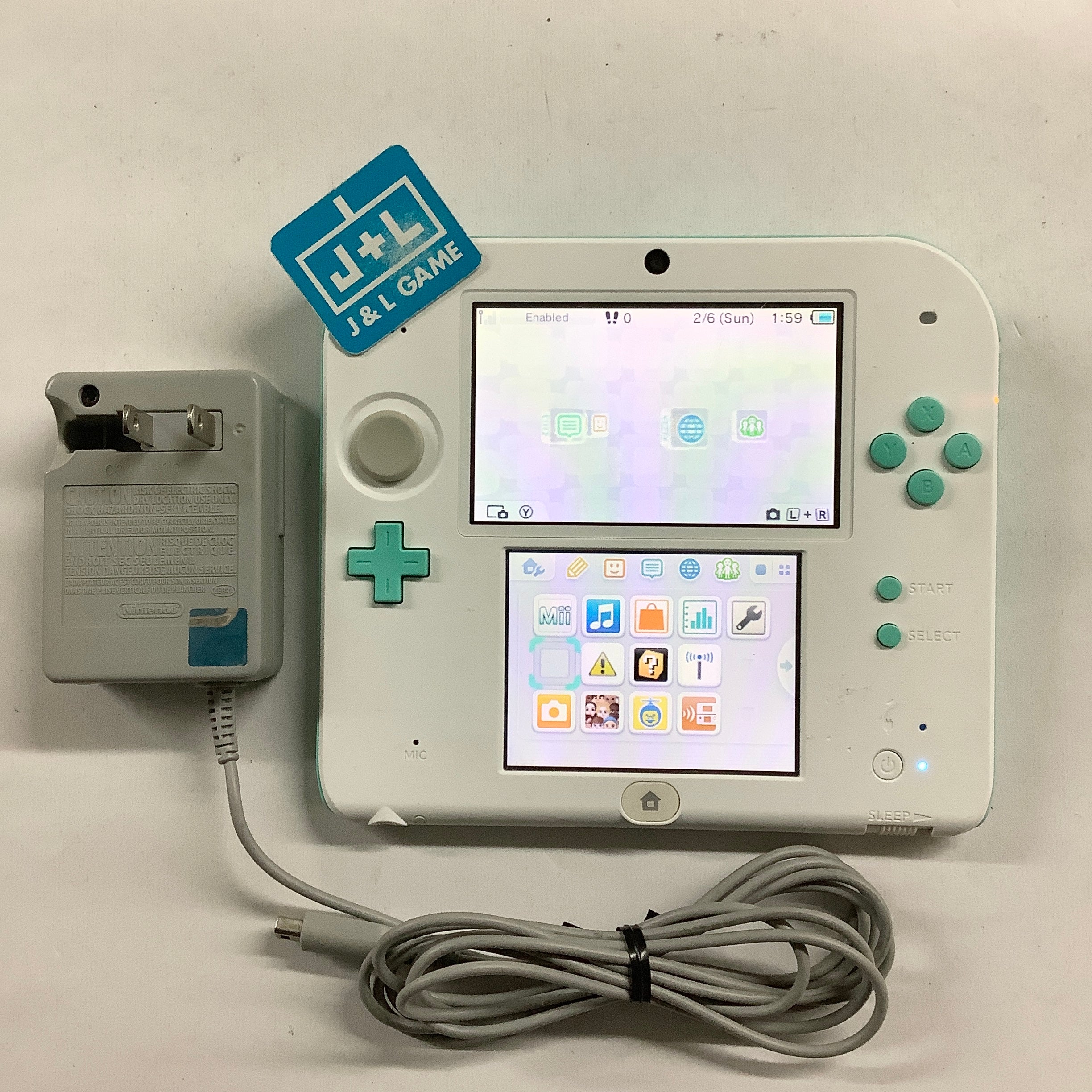 Nintendo 2DS Console (Sea Green) - Nintendo 3DS [Pre-Owned] Consoles Nintendo