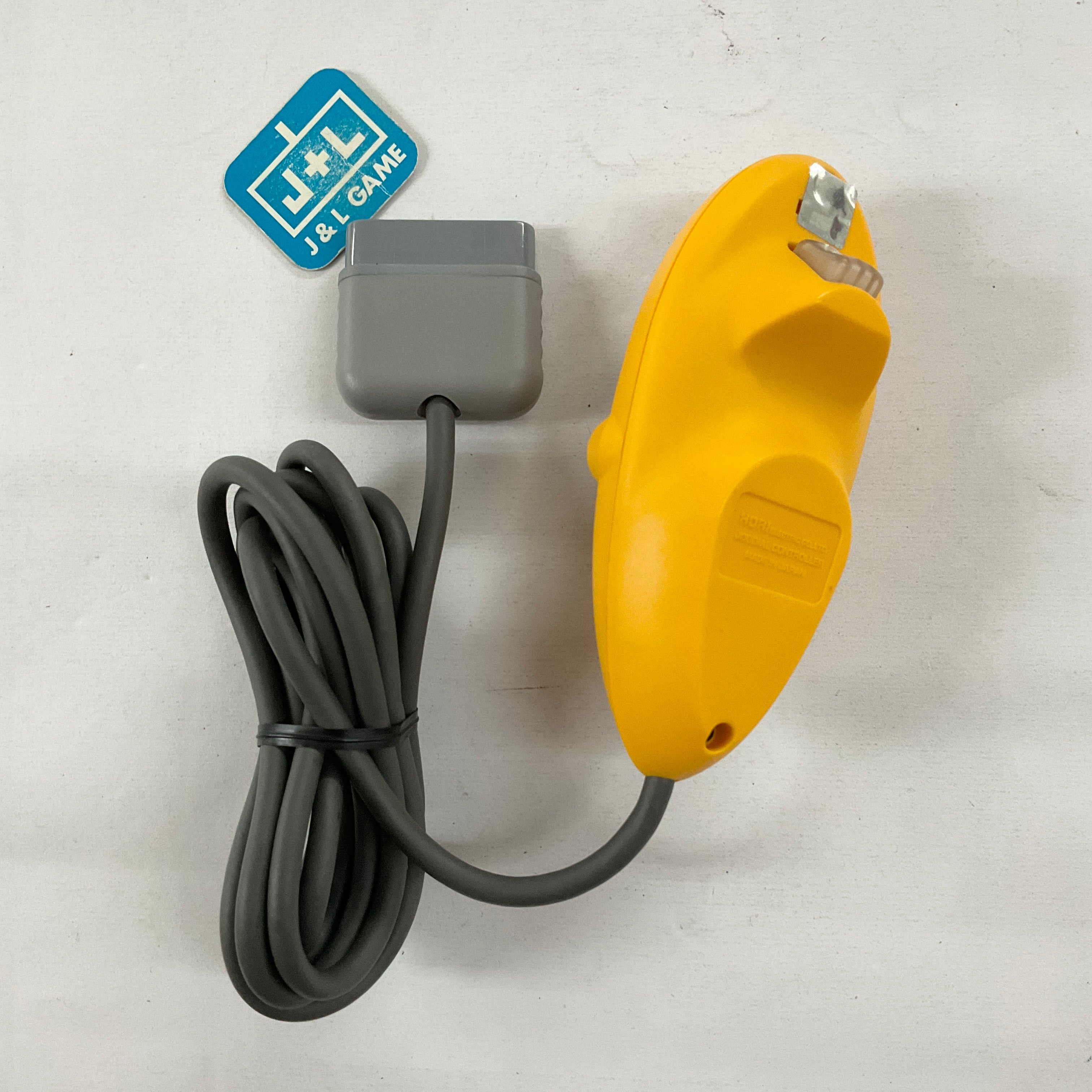 HORI Jogdial Controller (Yellow) - (PS1) PlayStation 1 [Pre-Owned] ACCESSORIES Hori