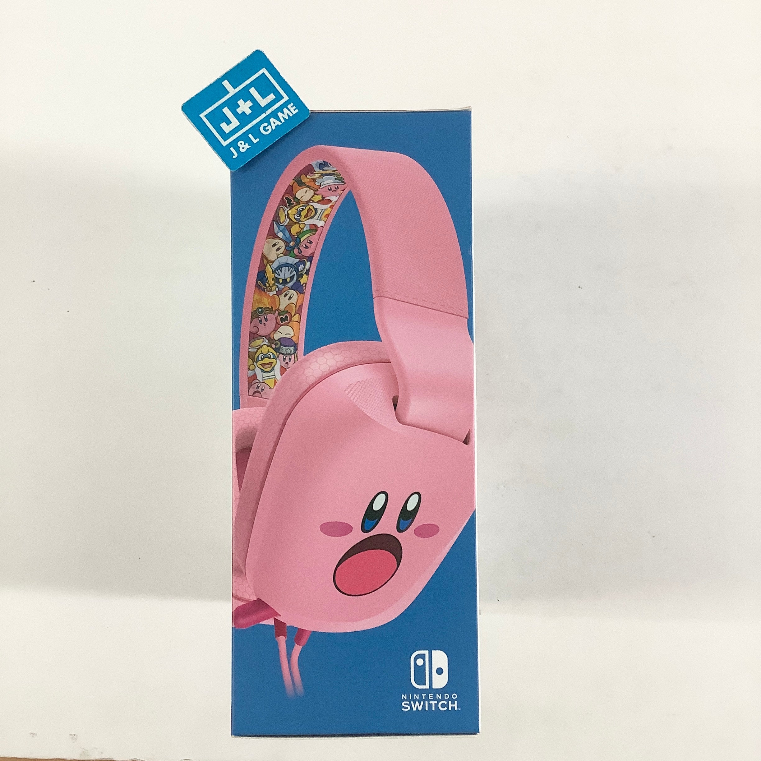 PowerA Wired Stereo Headset (Kirby Mouthful) (NSW) - Nintendo Switch ACCESSORIES PowerA