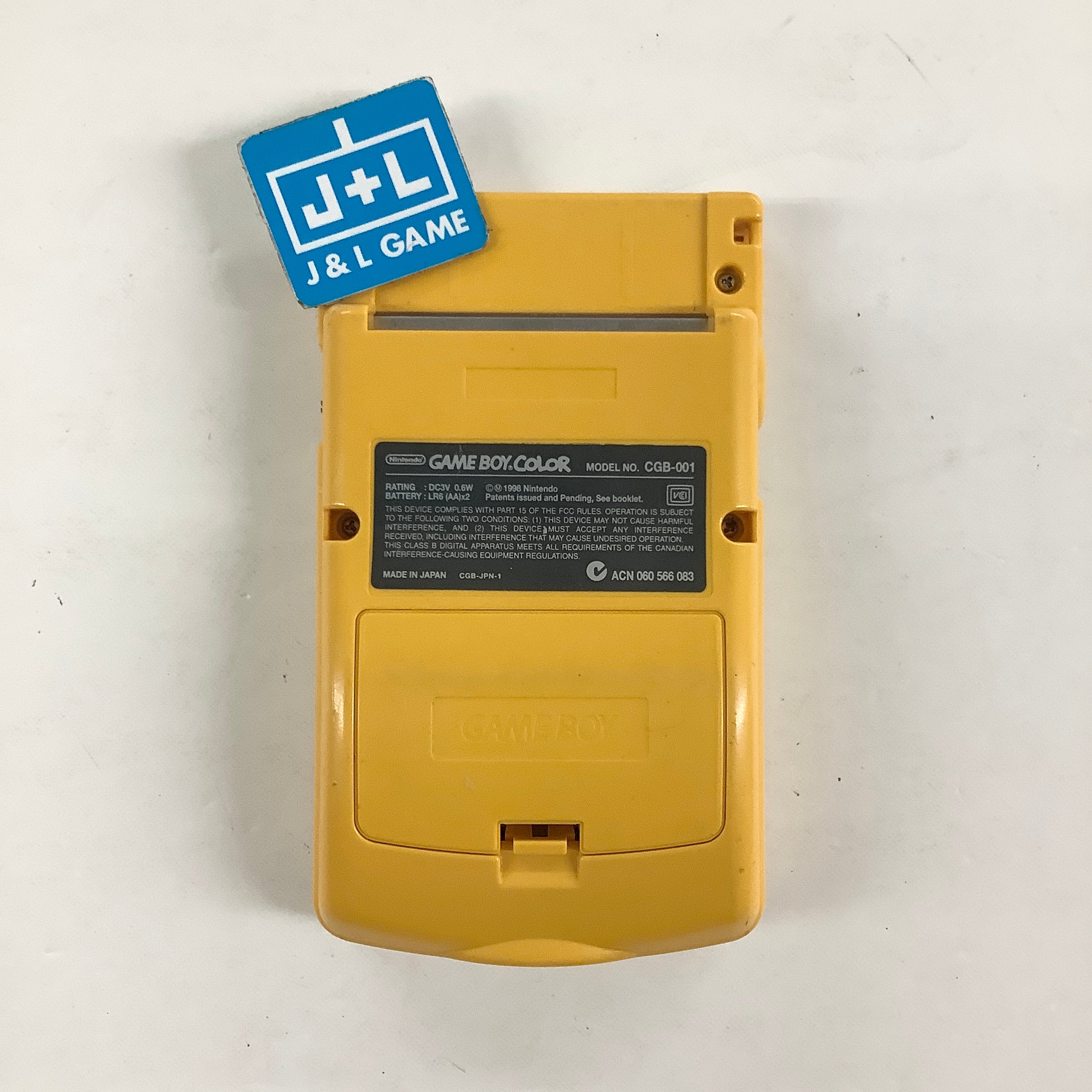 Nintendo Game Boy Color Console (Yellow) (Tommy Hilfiger) - (GBC) Game Boy Color [Pre-Owned]