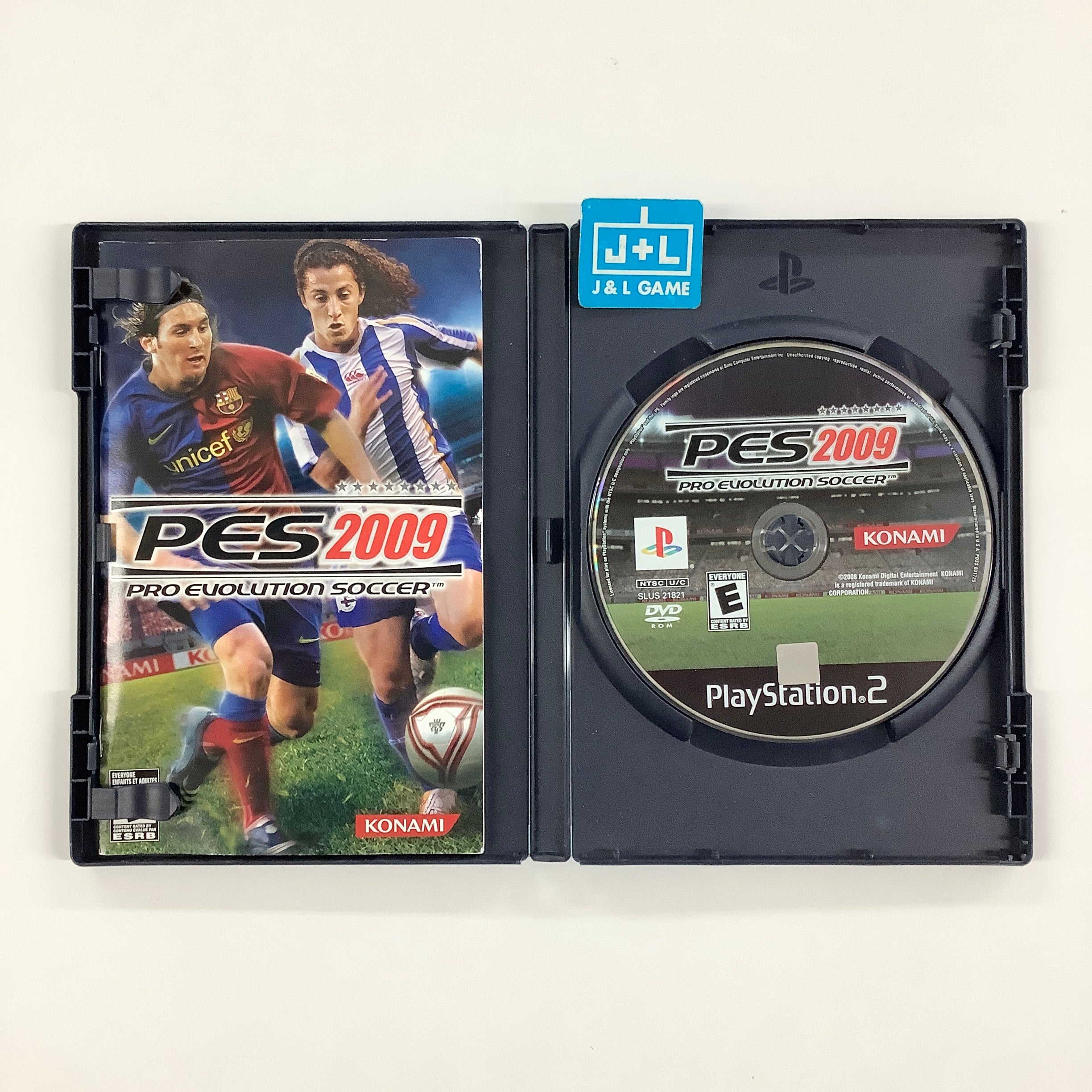 Pro Evolution Soccer 2009 - (PS2) PlayStation 2 [Pre-Owned] Video Games Konami