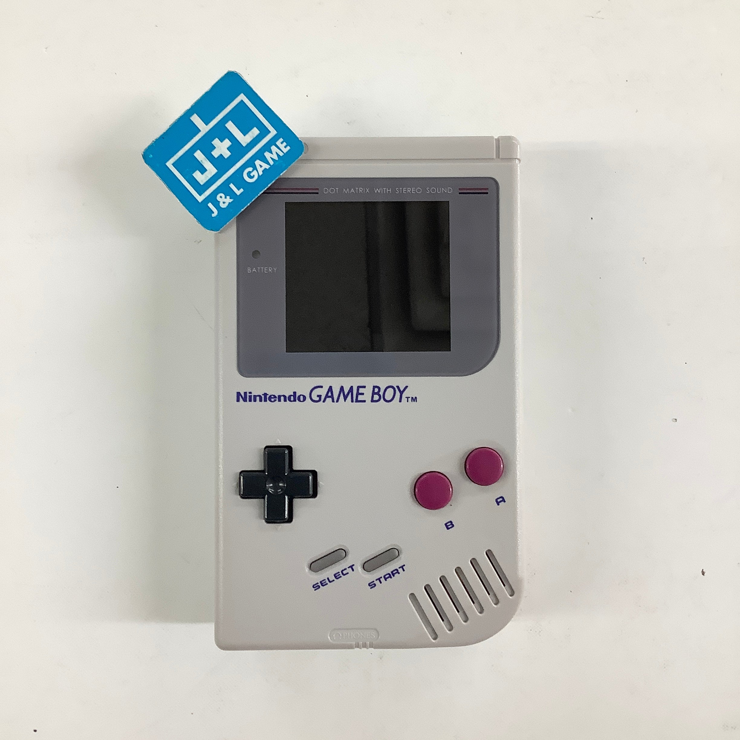 Nintendo Game Boy (Gray With Backlight) - (GB) Game Boy [Pre-Owned]