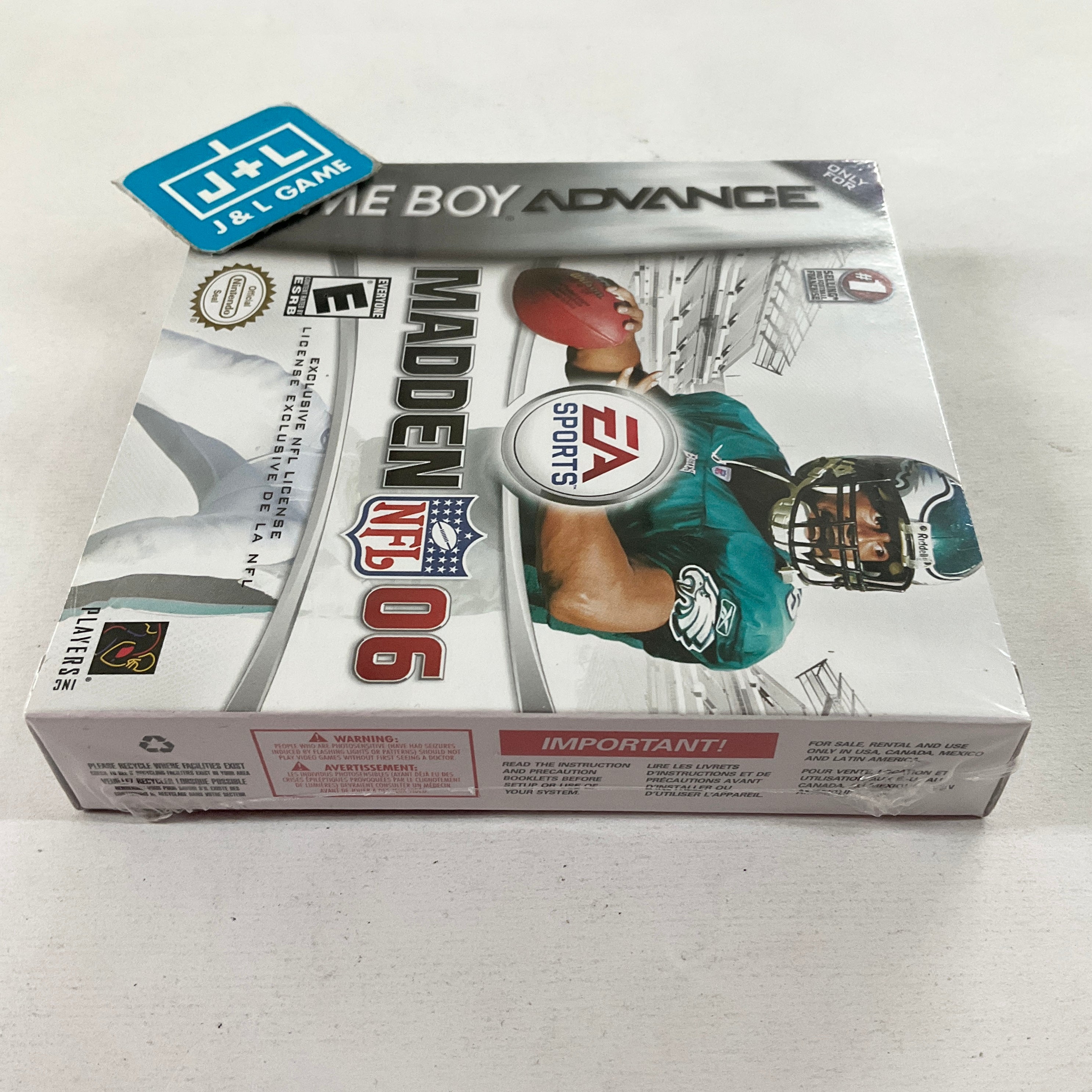 Madden NFL 06 - (GBA) Game Boy Advance Video Games EA Sports