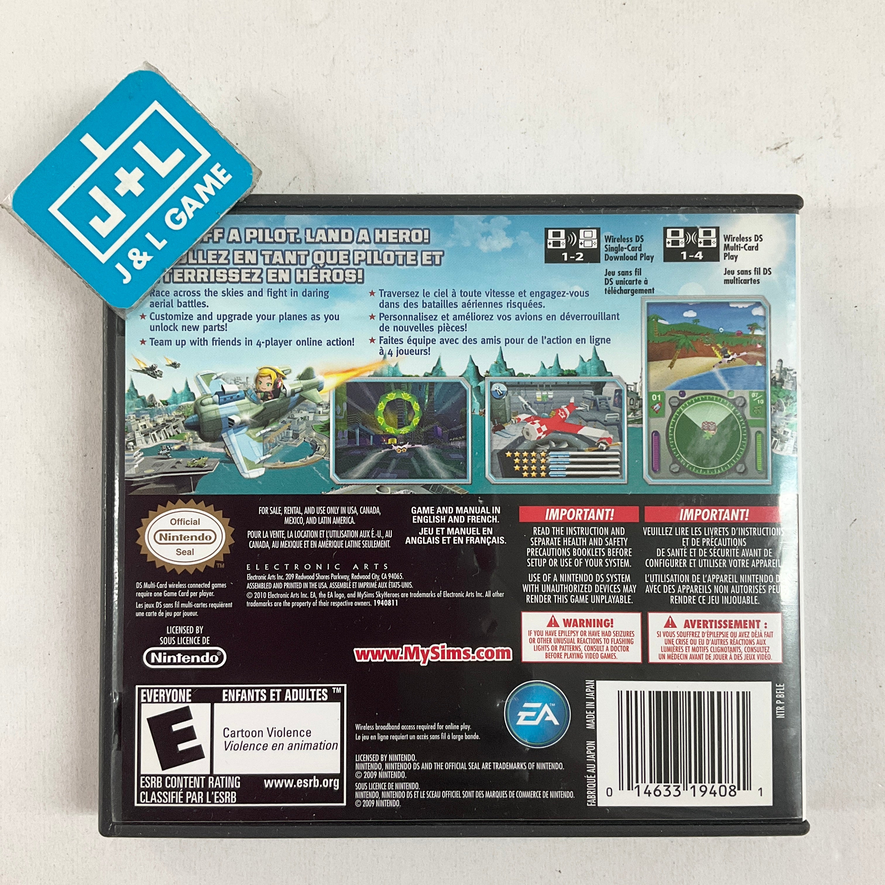 MySims SkyHeroes - (NDS) Nintendo DS [Pre-Owned] Video Games Electronic Arts