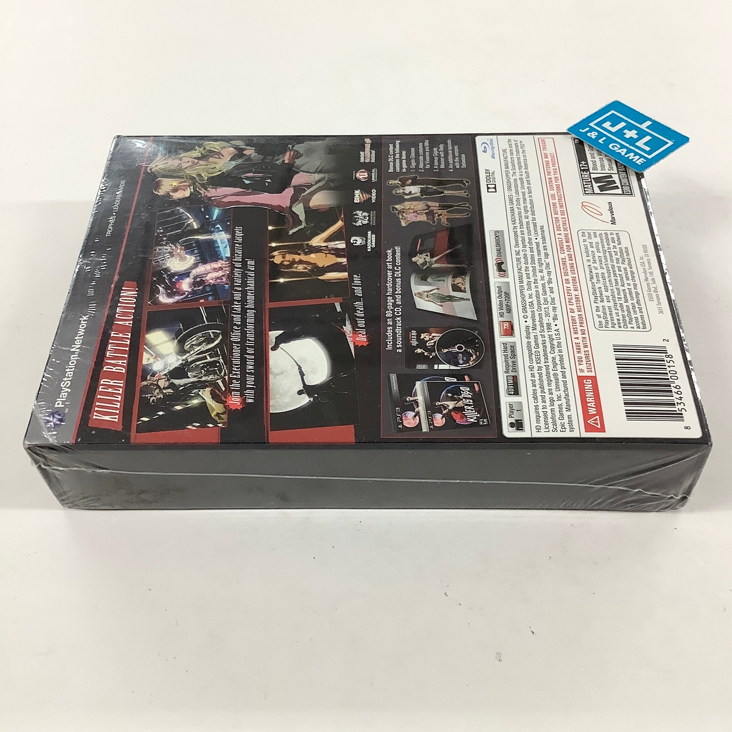 Killer Is Dead (Limited Edition) - (PS3) PlayStation 3 Video Games XSEED Games