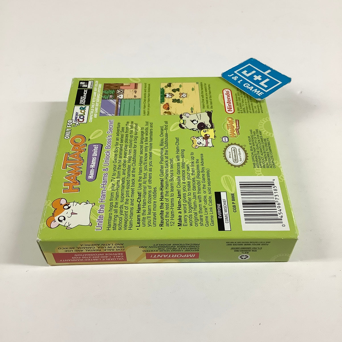 Hamtaro: Ham-Hams Unite! - (GBC) Game Boy Color [Pre-Owned]