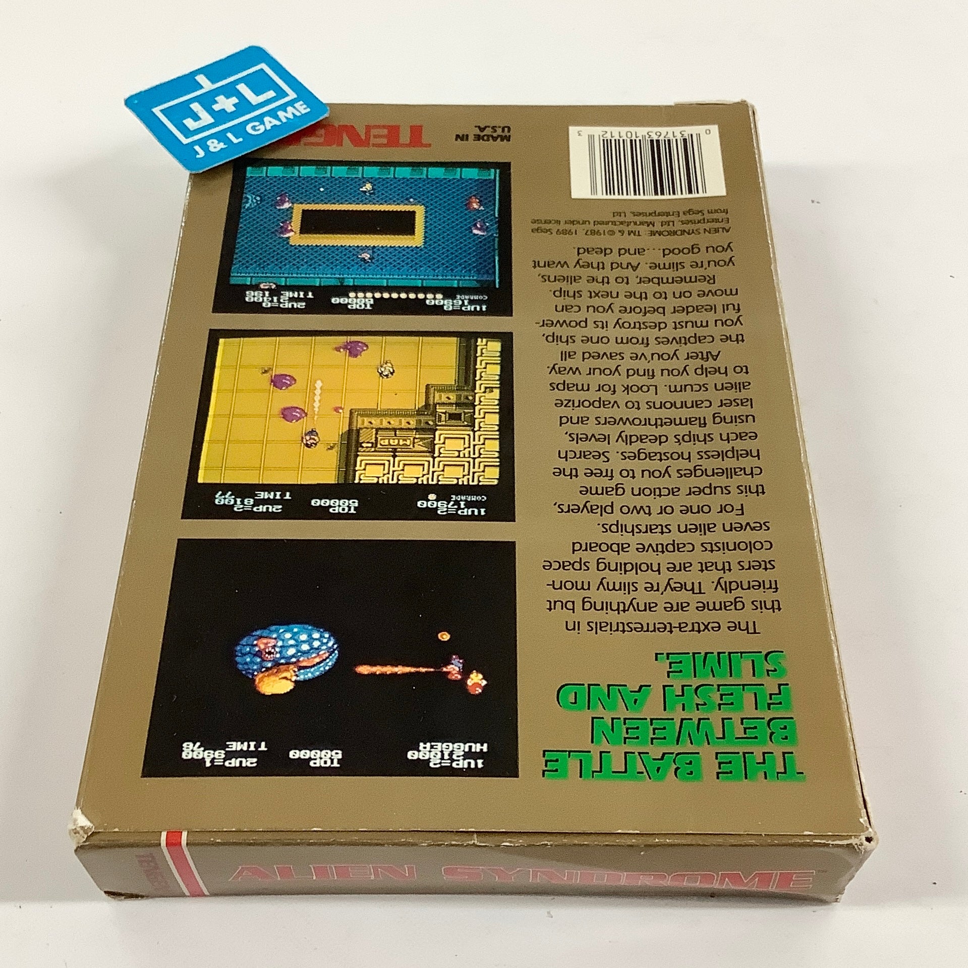 Alien Syndrome - (NES) Nintendo Entertainment System [Pre-Owned] Video Games Tengen