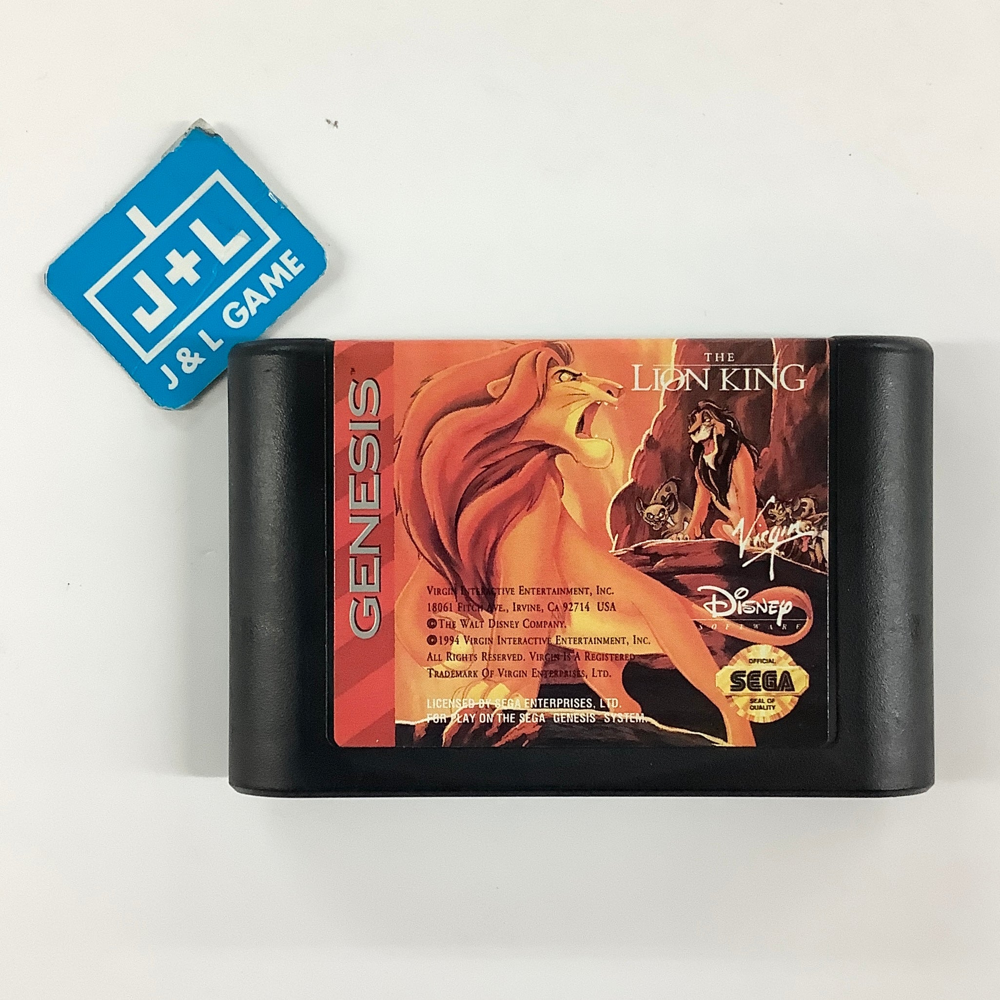 The Lion King - (SG) SEGA Genesis [Pre-Owned] Video Games Virgin Interactive