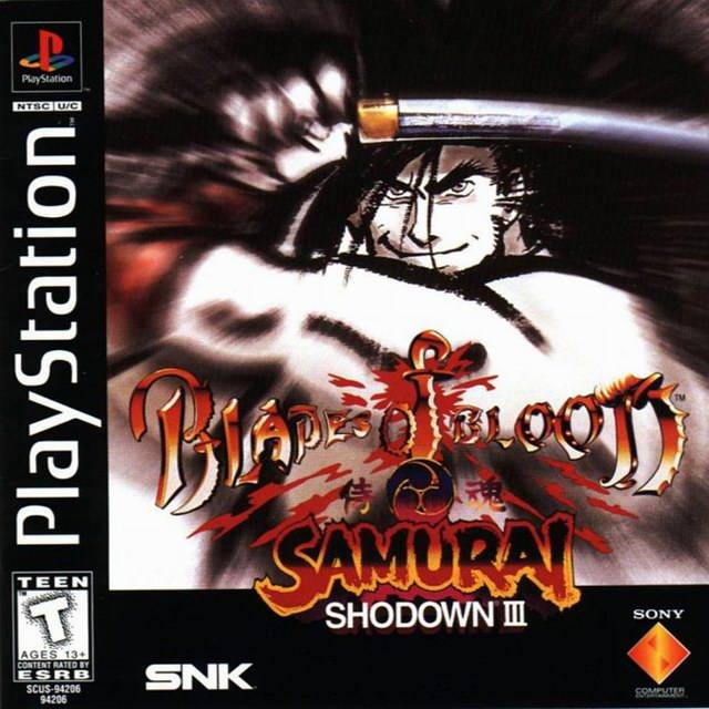 Samurai Shodown III Blades of Blood - (PS1) PlayStation 1 [Pre-Owned] Video Games Sony   