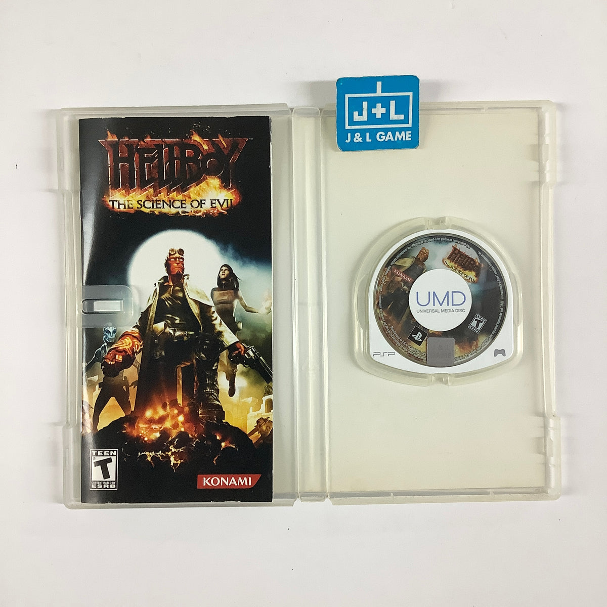 Hellboy: The Science of Evil - Sony PSP [Pre-Owned] Video Games Konami