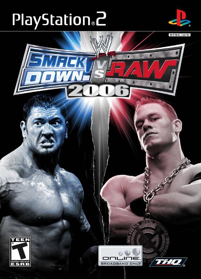 WWE Smackdown vs Raw 2006 - (PS2) PlayStation 2 [Pre-Owned] Video Games THQ   