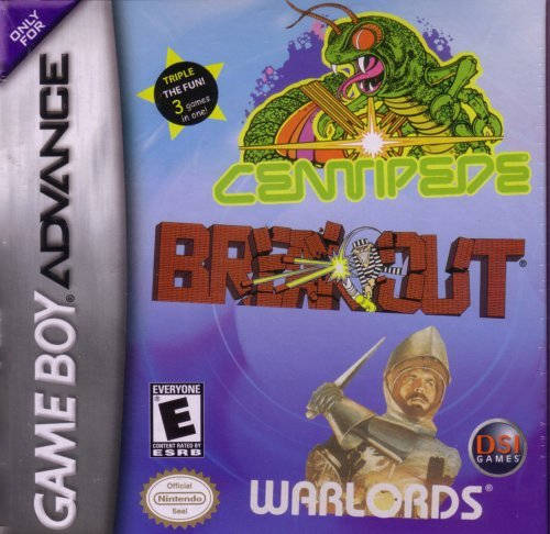 Centipede / Breakout / Warlords - (GBA) Game Boy Advance [Pre-Owned]