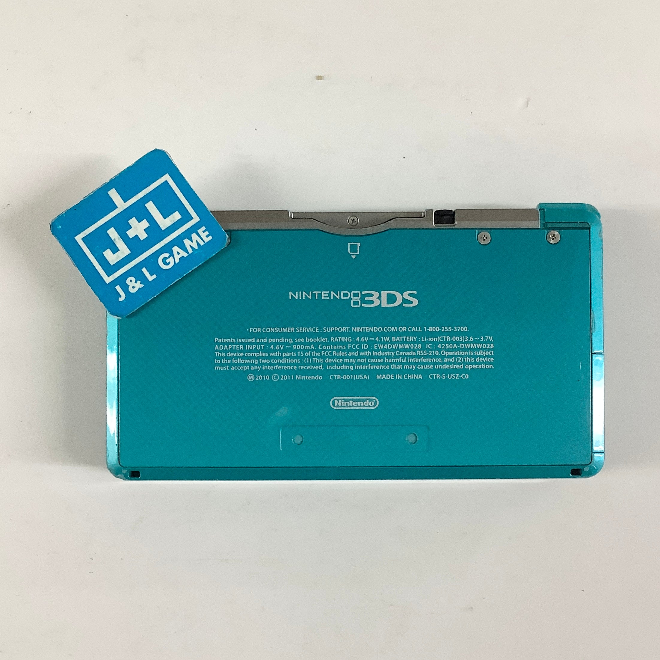 Nintendo 3DS Console (Aqua Blue) - Nintendo 3DS [Pre-Owned]