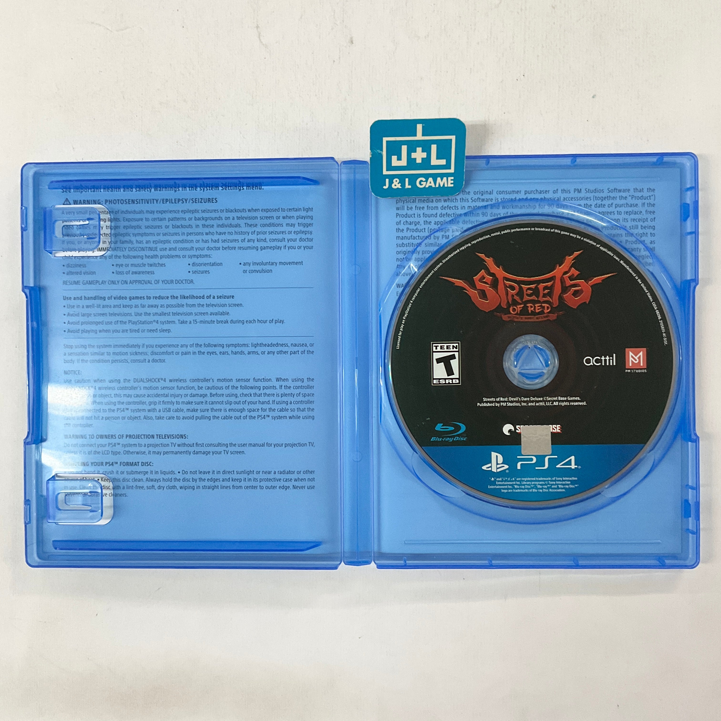 Streets of Red: Devil's Dare Deluxe - (PS4) PlayStation 4 [Pre-Owned] Video Games Limited Run Games   