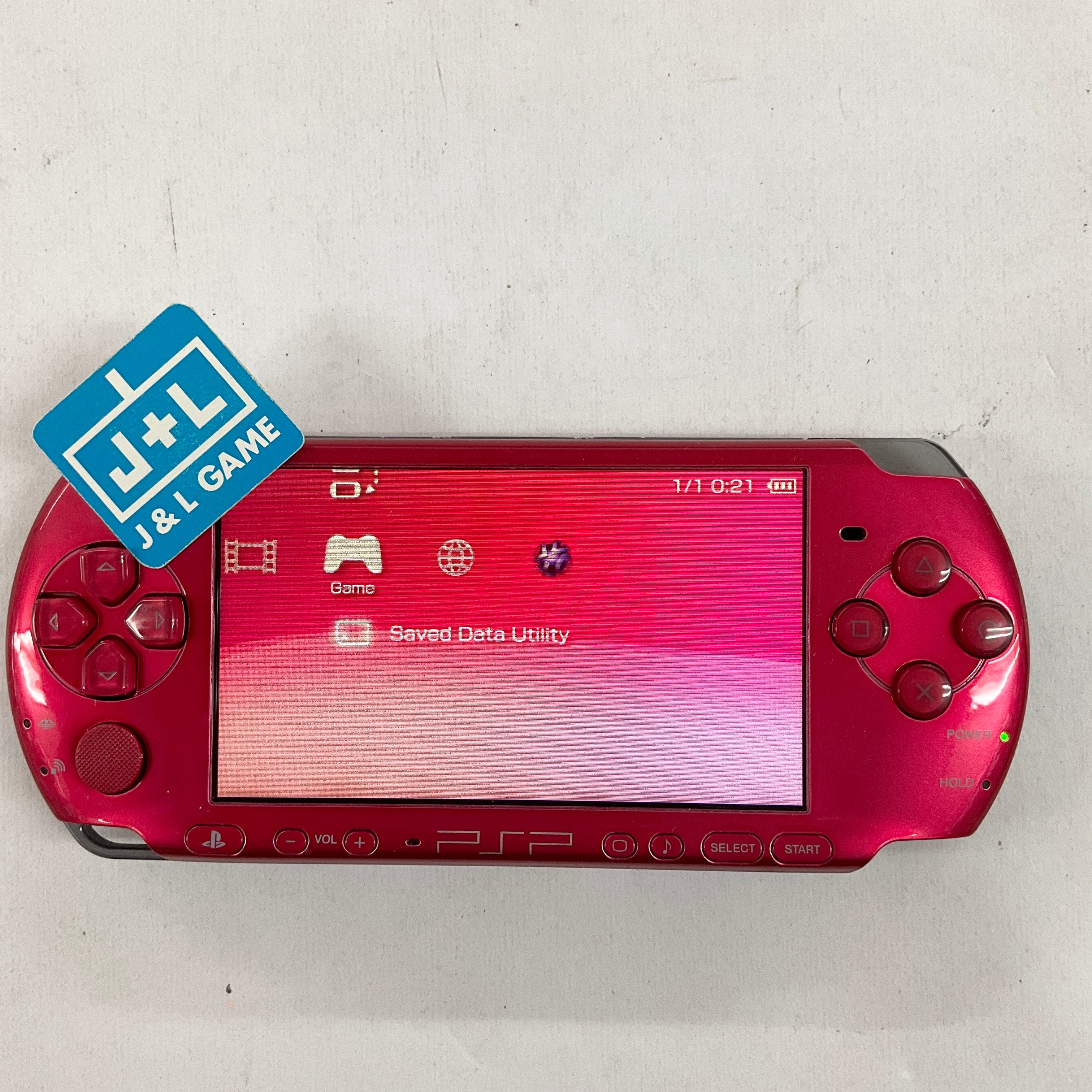 Sony PlayStation Portable 3000 Console Value Pack (Radiant Red) - Sony PSP [Pre-Owned] (Japanese Import) ( Consoles Sony