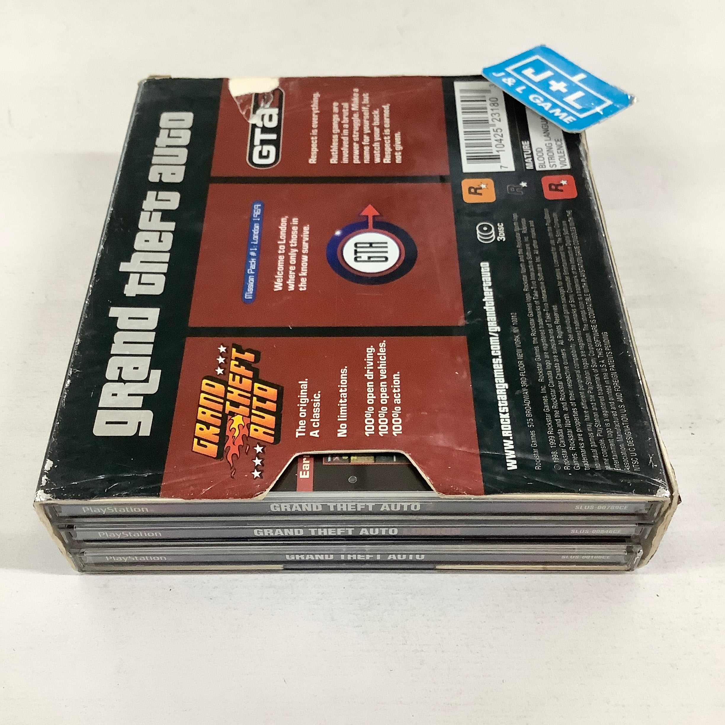 Grand Theft Auto: Collector's Edition - (PS1) PlayStation 1 [Pre-Owned] Rockstar Games