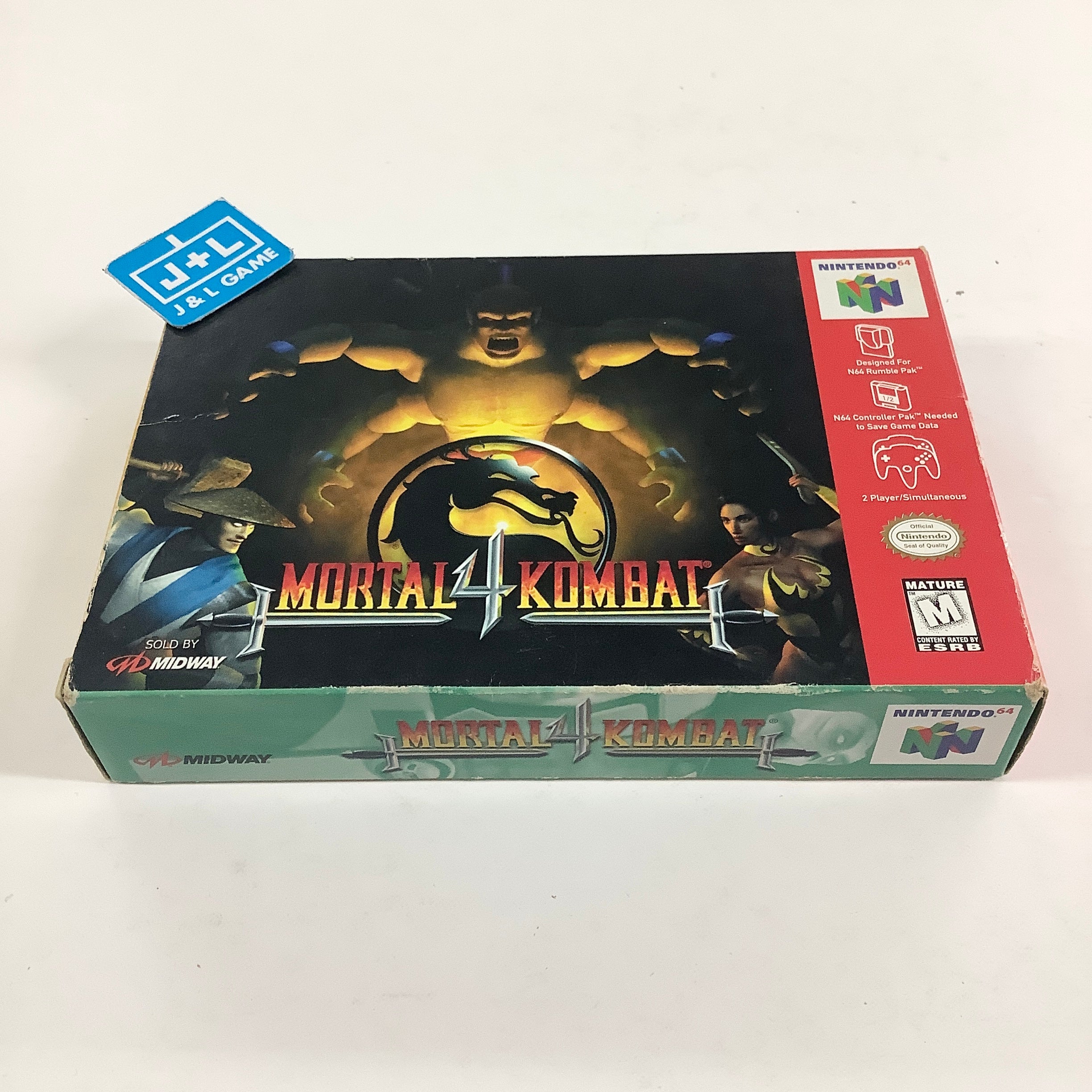 Mortal Kombat 4 - (N64) Nintendo 64 [Pre-Owned] Video Games Midway