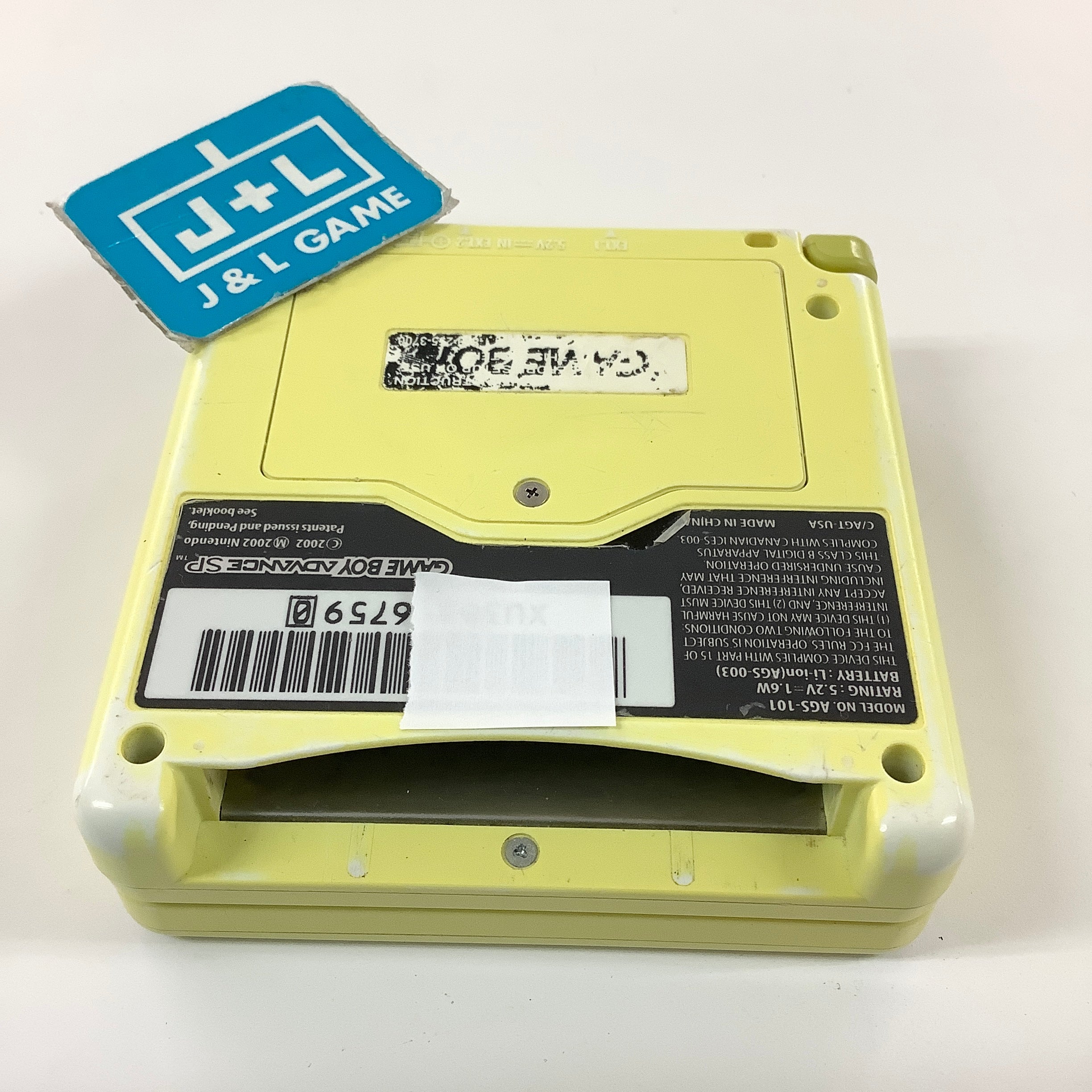 Nintendo Game Boy Advance SP Console AGS - 101 (SpongeBob SquarePants) - (GBA) Game Boy Advance SP [Pre-Owned]