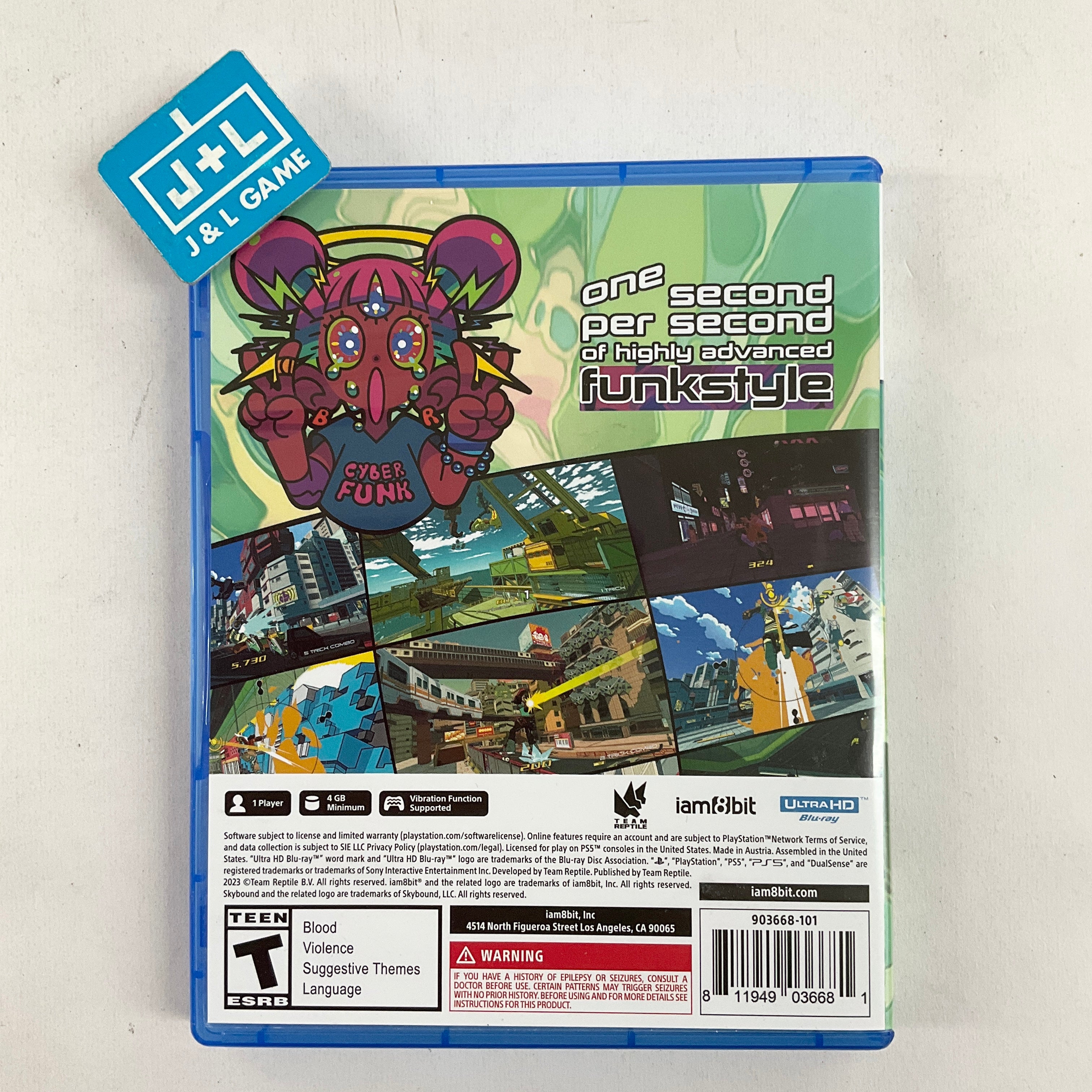 Bomb Rush Cyberfunk - (PS5) PlayStation 5 [Pre-Owned] Video Games iam8bit