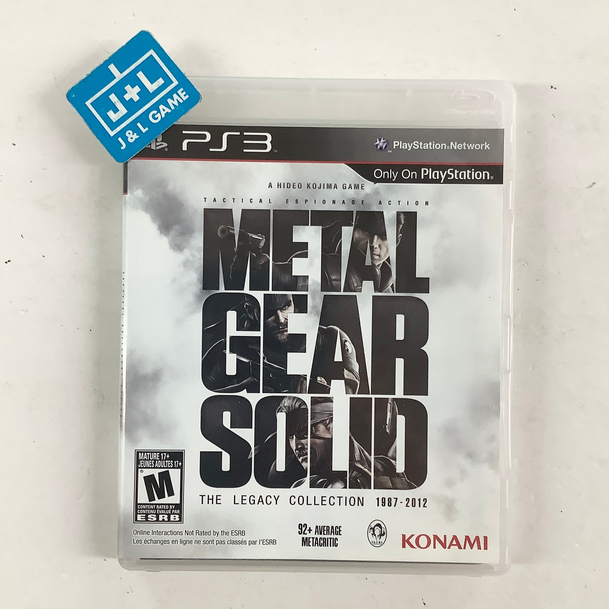 Metal Gear Solid: The Legacy Collection - (PS3) PlayStation 3 [Pre-Owned] Video Games Konami
