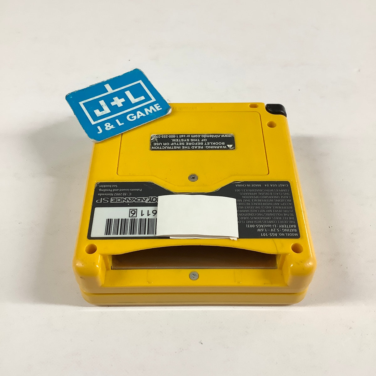 Nintendo Game Boy Advance SP Console AGS - 101 (Pikachu) - (GBA) Game Boy Advance SP [Pre-Owned]