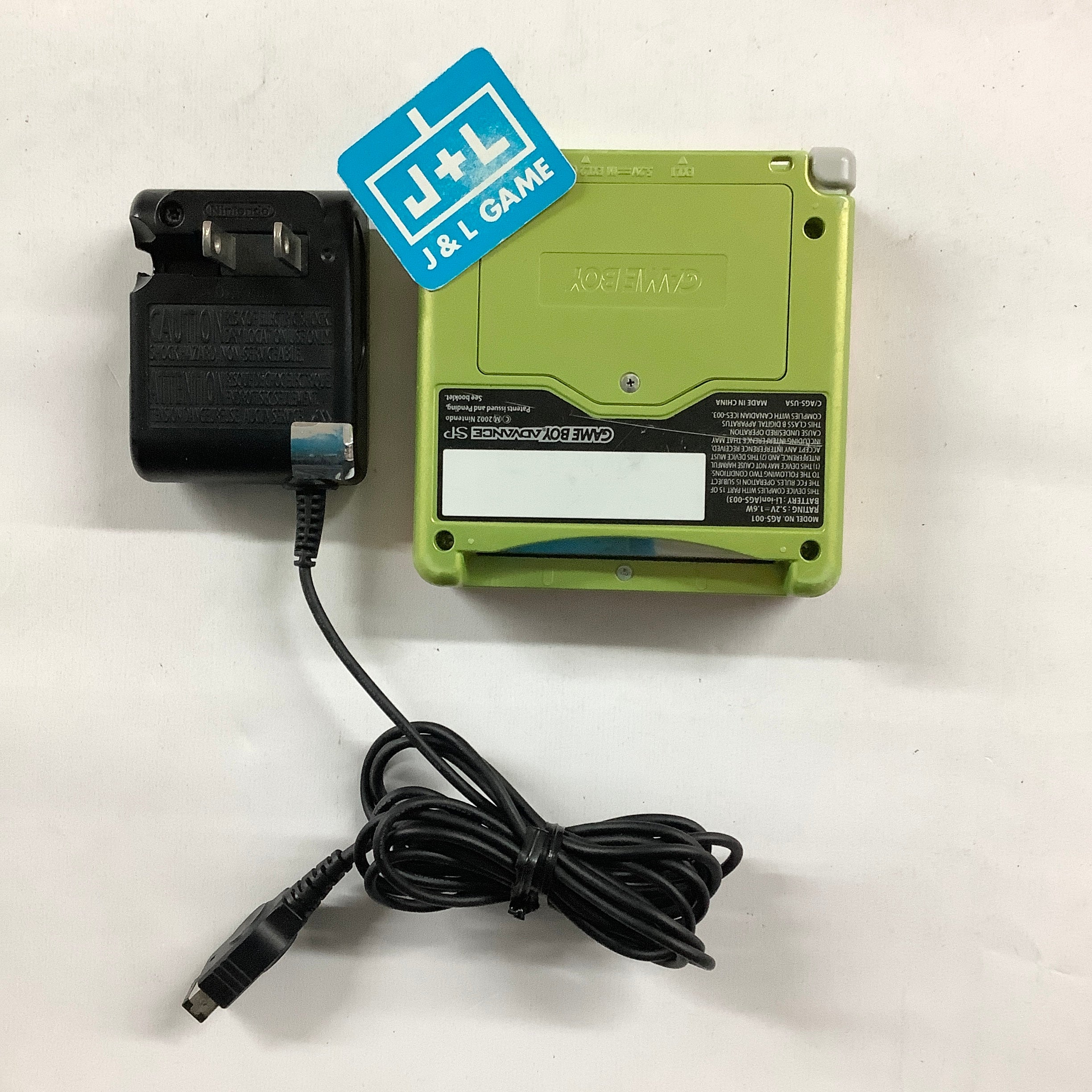 Nintendo Game Boy Advance SP Console AGS-001 (Spice Orange/Lime Green) - (GBA) Game Boy Advance SP [Pre-Owned] Consoles Nintendo