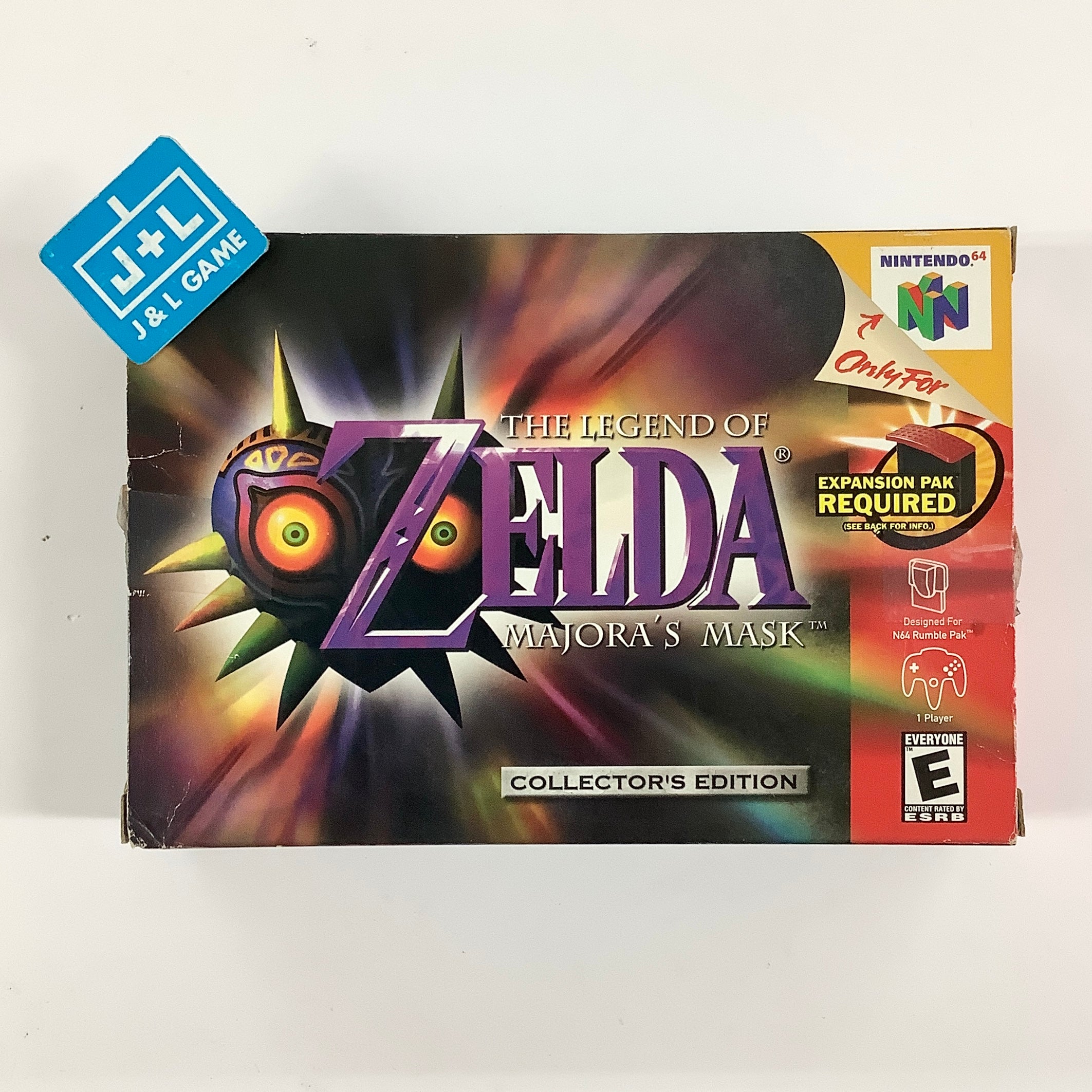 The Legend of Zelda: Majora's Mask Collector's Edition (Hologram 3D Label) - (N64) Nintendo 64 [Pre-Owned] Video Games Nintendo