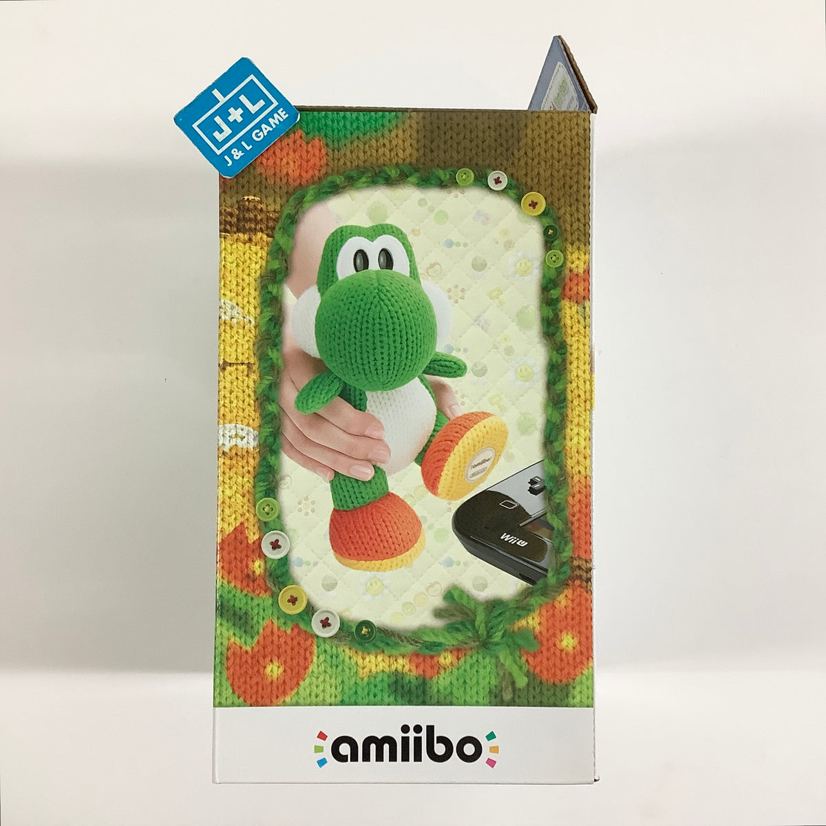 Mega Yarn Yoshi (Yoshi's Woolly World) - Nintendo WiiU Amiibo Amiibo Nintendo